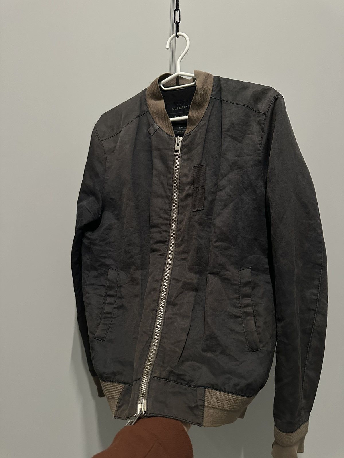 Allsaints All Saints Bomber Faded Jacket Avant Garde Rick Owens Type Size US S / EU 44-46 / 1 - 6 Thumbnail