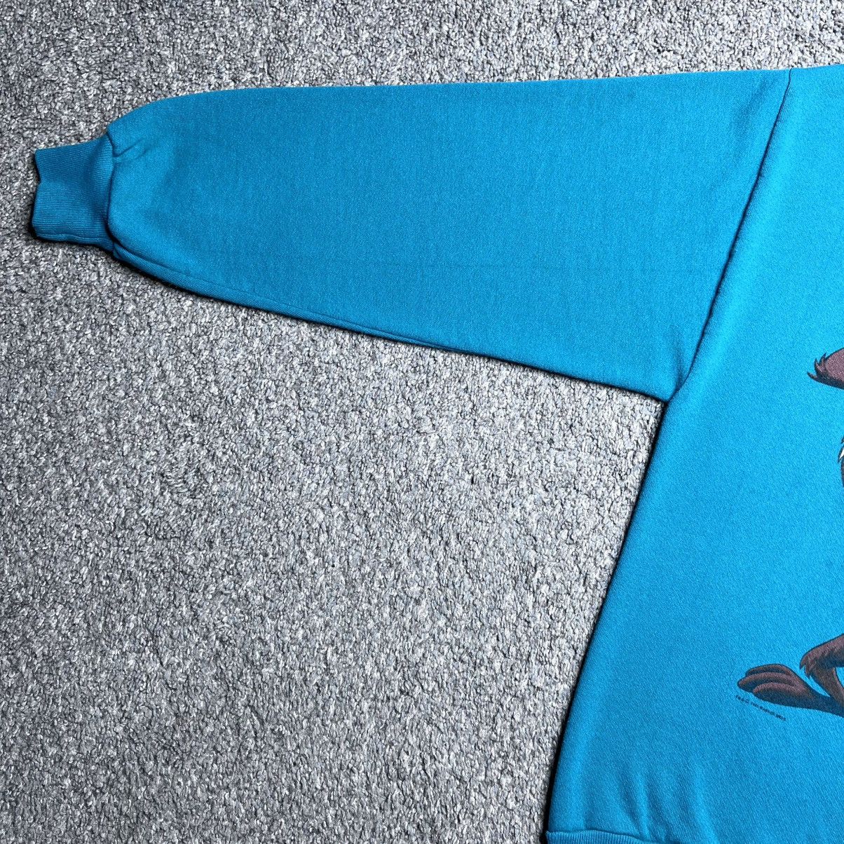 Warner Bros Vintage 1993 Taz Tasmanian Devil Looney Tunes Sweatshirt Size US L / EU 52-54 / 3 - 7 Thumbnail