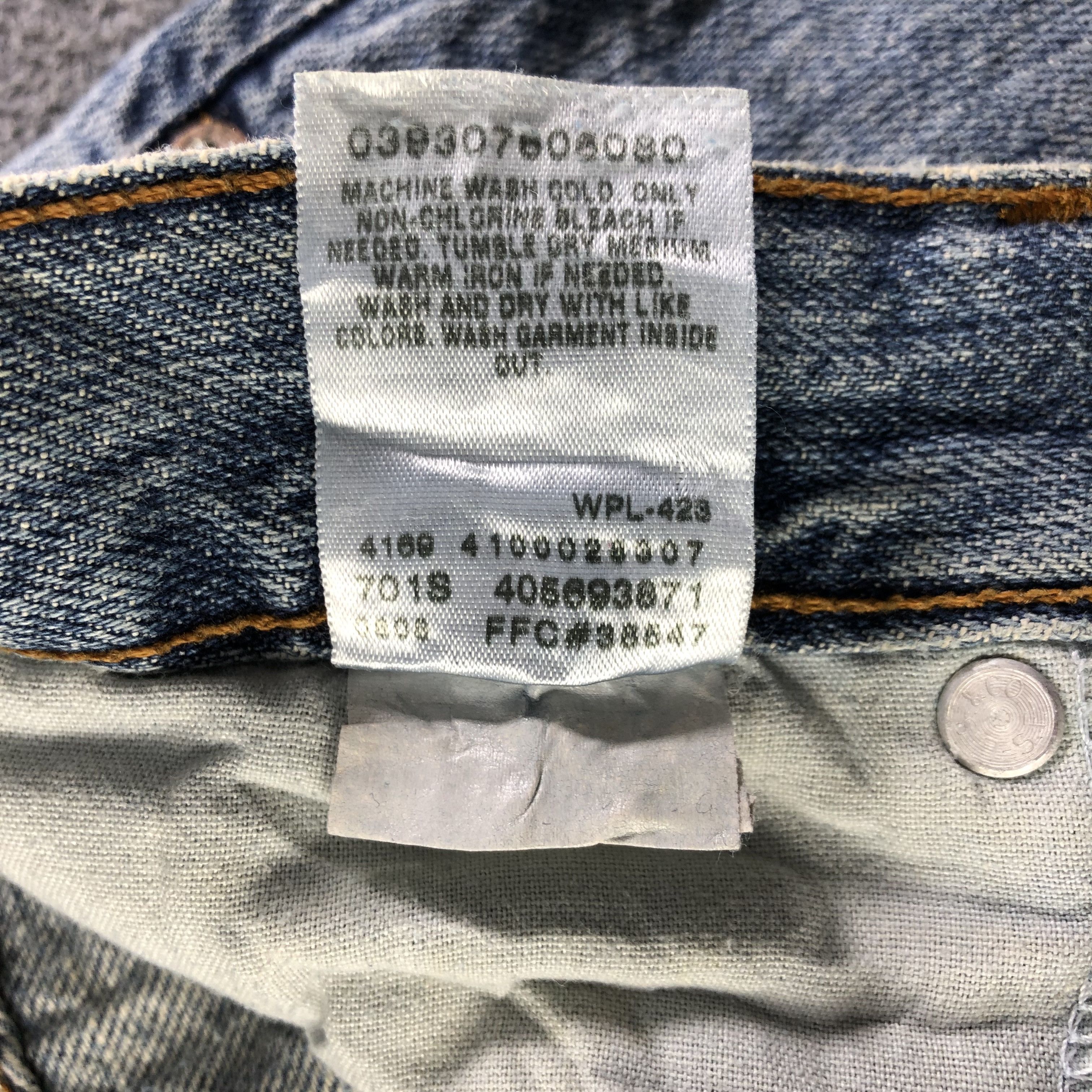 Levi's Vintage Levis 569 Jeans-J3210 Size US 42 / EU 58 - 14 Thumbnail