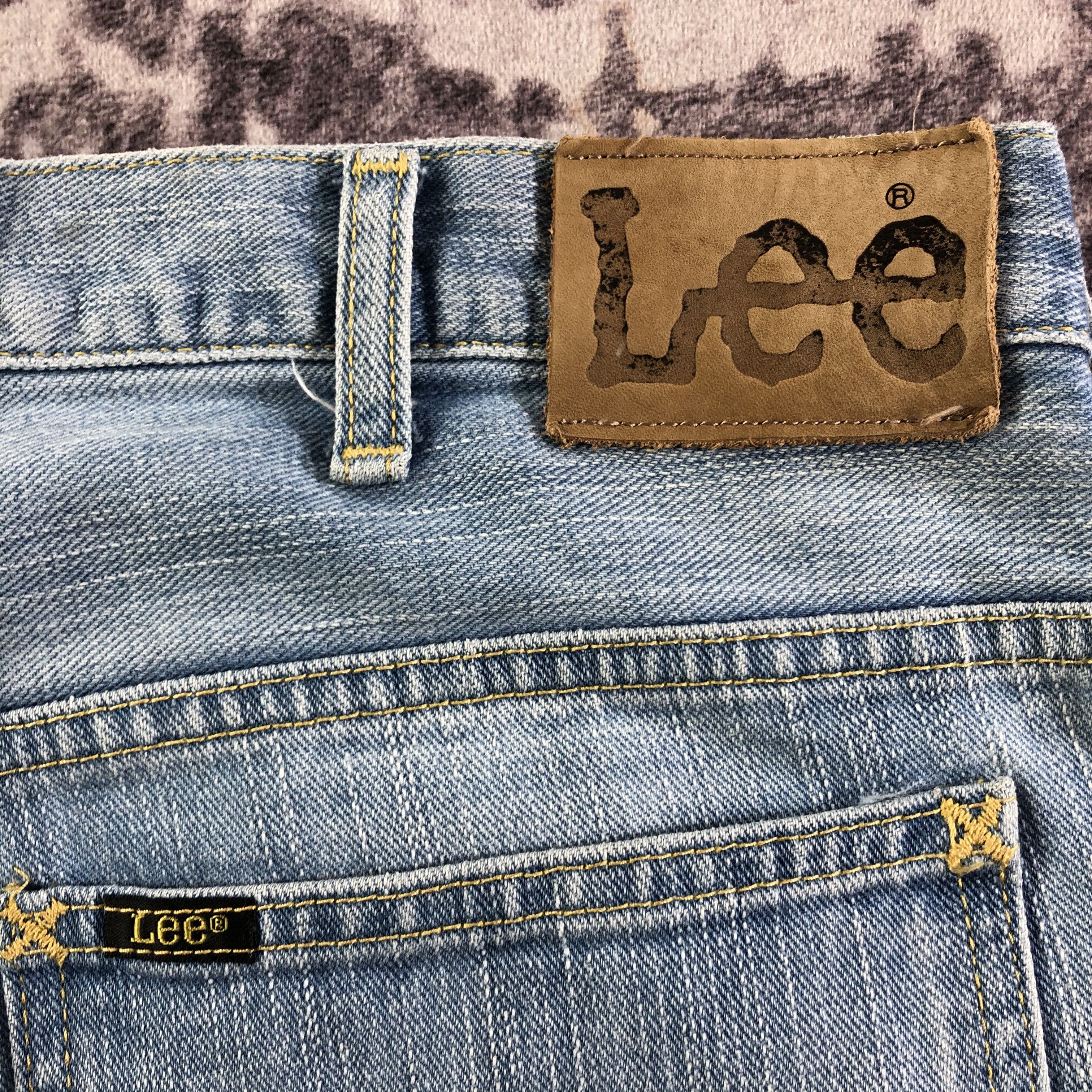 Lee × Vintage Vintage Blue Wash Lee Jeans-JM3248 Size US 35 - 5 Thumbnail