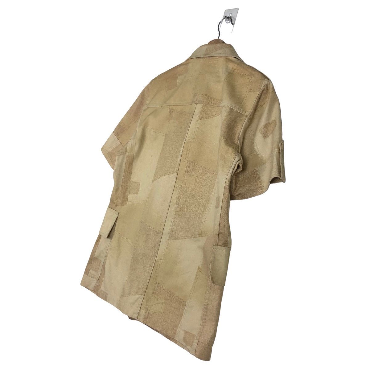 Japanese Brand Vintage Painted Patch Work Shirt Jacket DUrban Issey Miyake Size US M / EU 48-50 / 2 - 10 Thumbnail