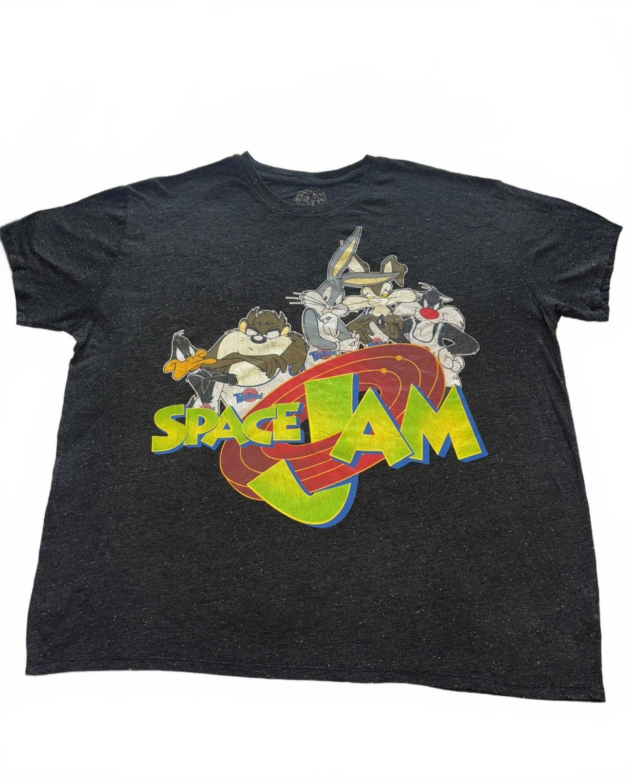 Designer 3XL Vintage Space Jam Graphic T-Shirt Size US XXL / EU 58 / 5 - 1 Thumbnail