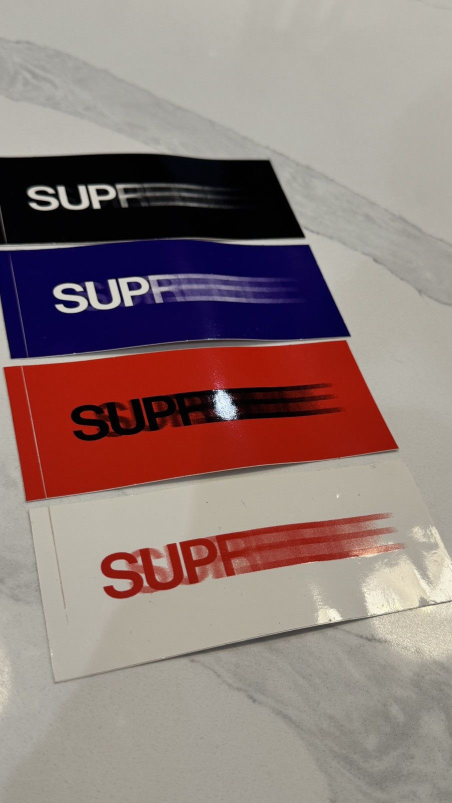 Supreme Supreme motion logo sticker lot motion logo collection Size ONE SIZE - 15 Thumbnail