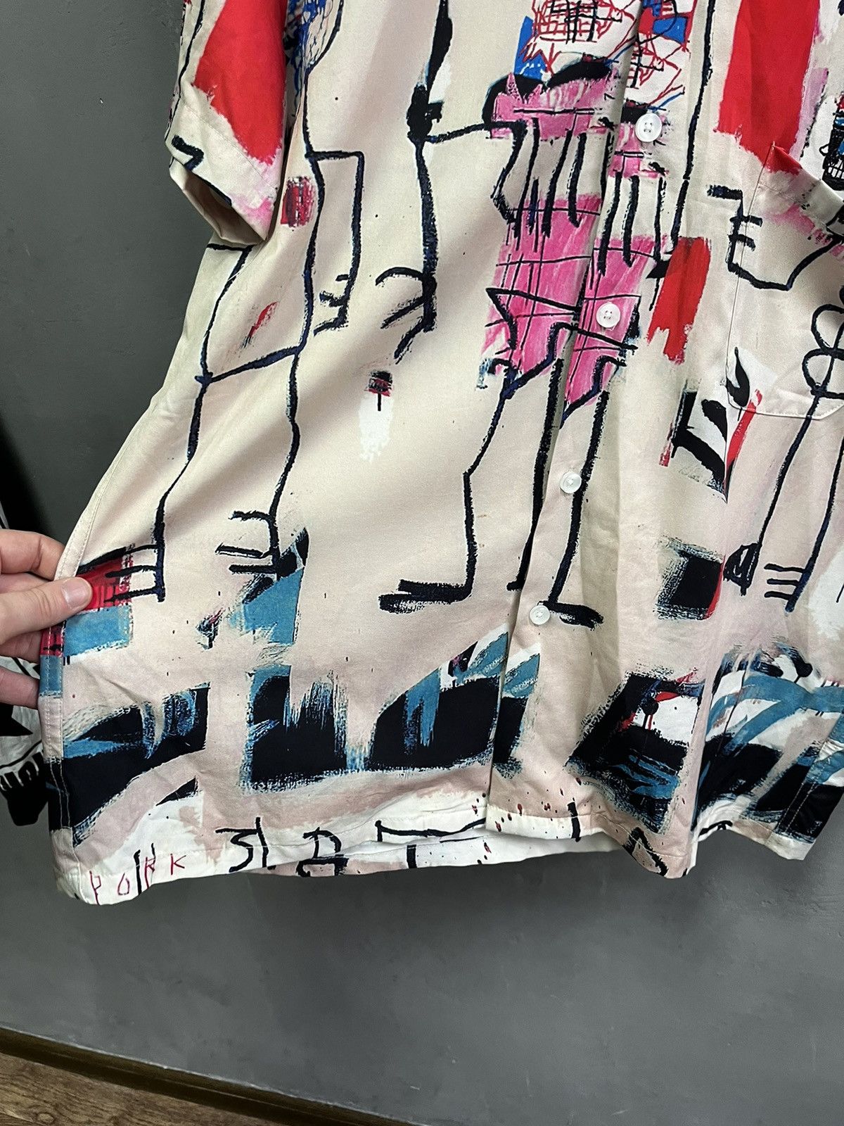 Japanese Brand × Wacko Maria Wacko Maria Basquiat Hawaiian shirt L under the water one Size US L / EU 52-54 / 3 - 8 Thumbnail