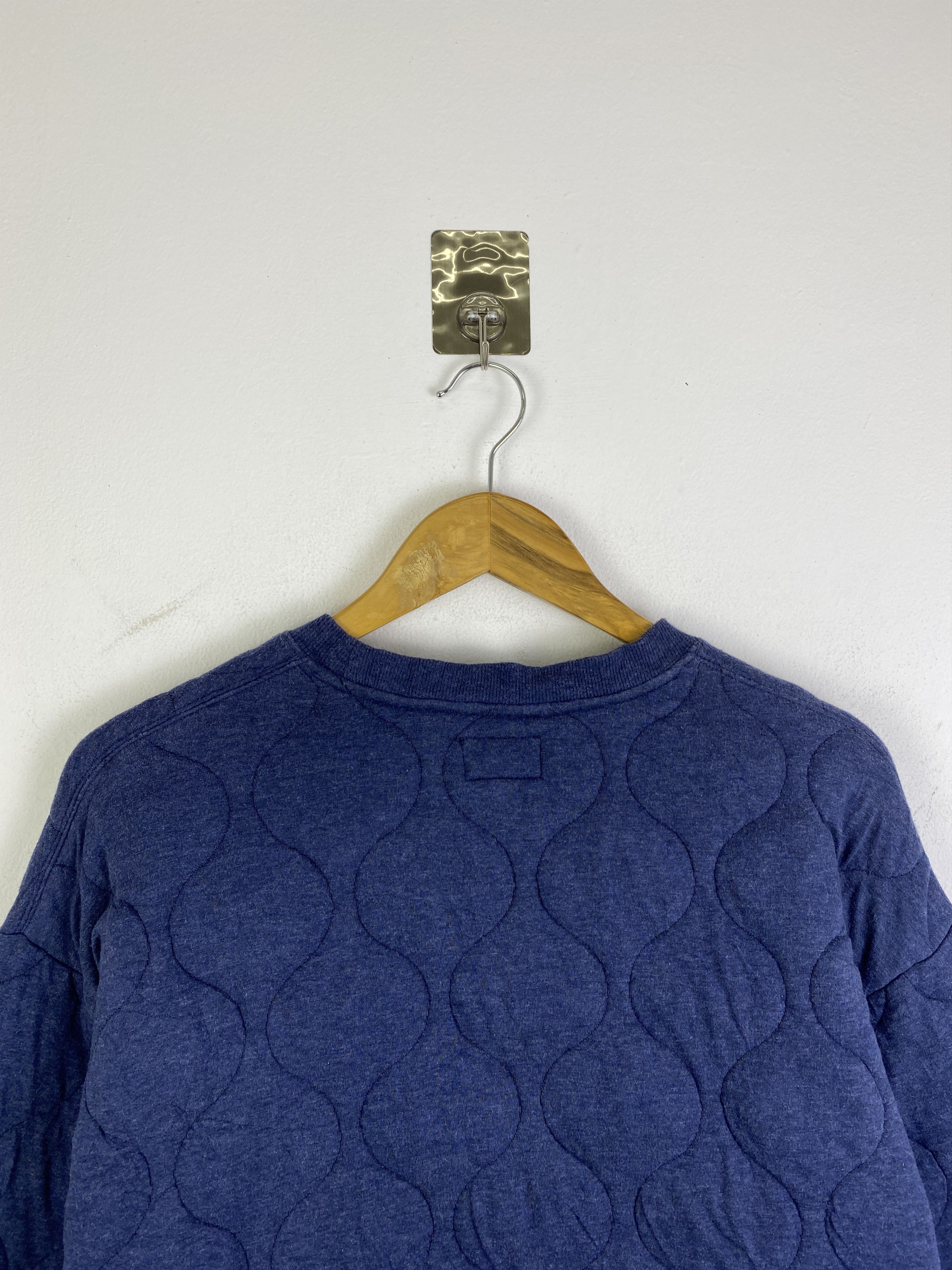 Beams Plus Vintage Beams Waffle Pullover Sweatshirt SH0305 Size US M / EU 48-50 / 2 - 2 Thumbnail