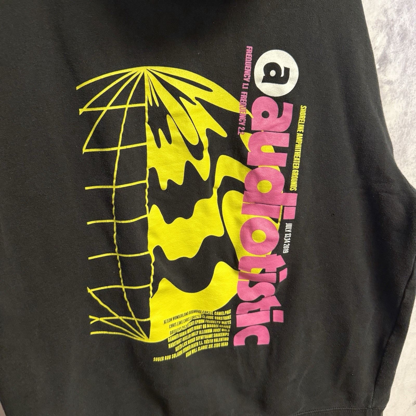 Band Tees Insomniac Audiotistic EDM Festival Hoodie Sweatshirt Mens XL Size US XL / EU 56 / 4 - 7 Thumbnail