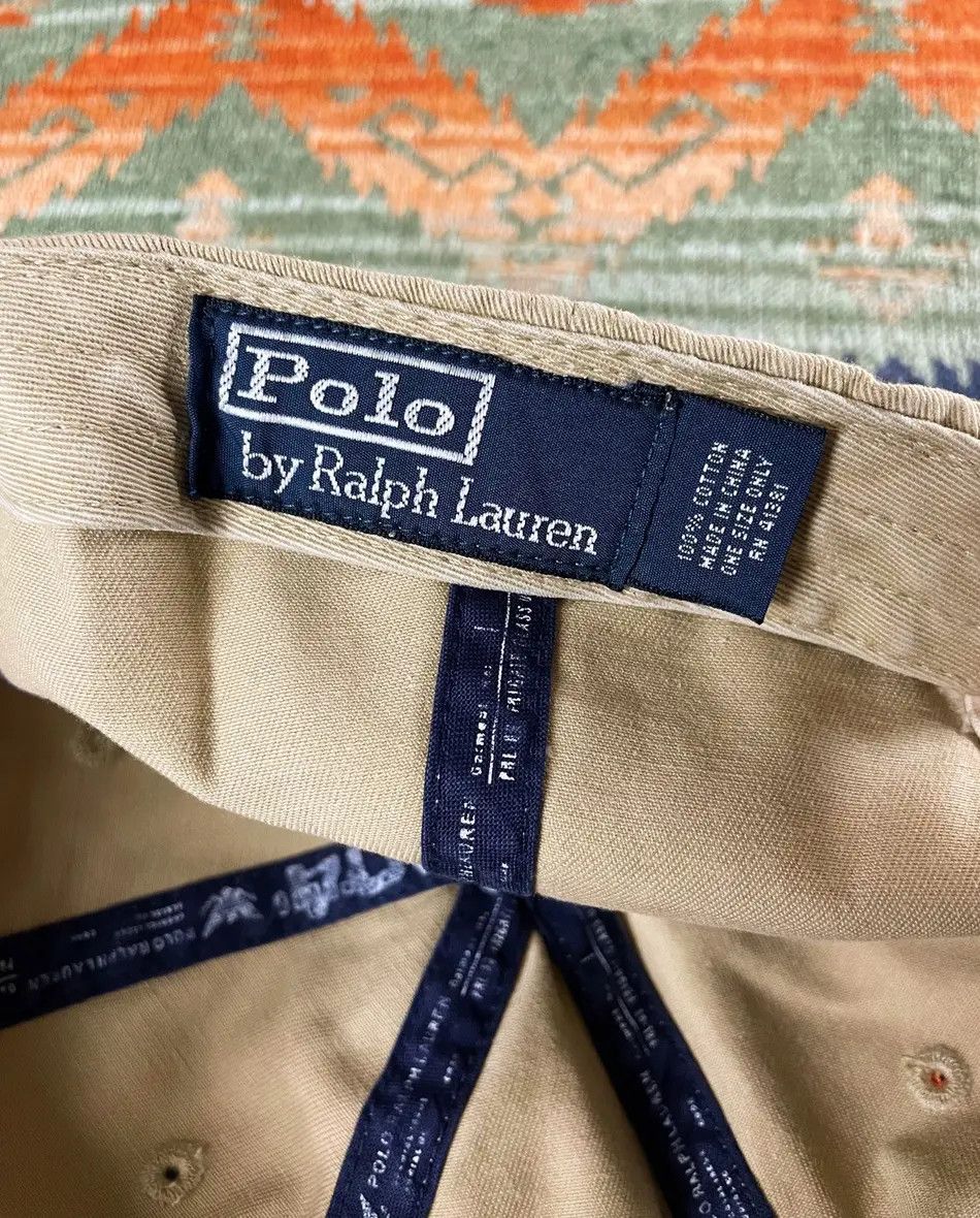 Polo Ralph Lauren Polo Ralph Lauren Rare Baseball Hat Baseball Cap Size ONE SIZE - 8 Thumbnail