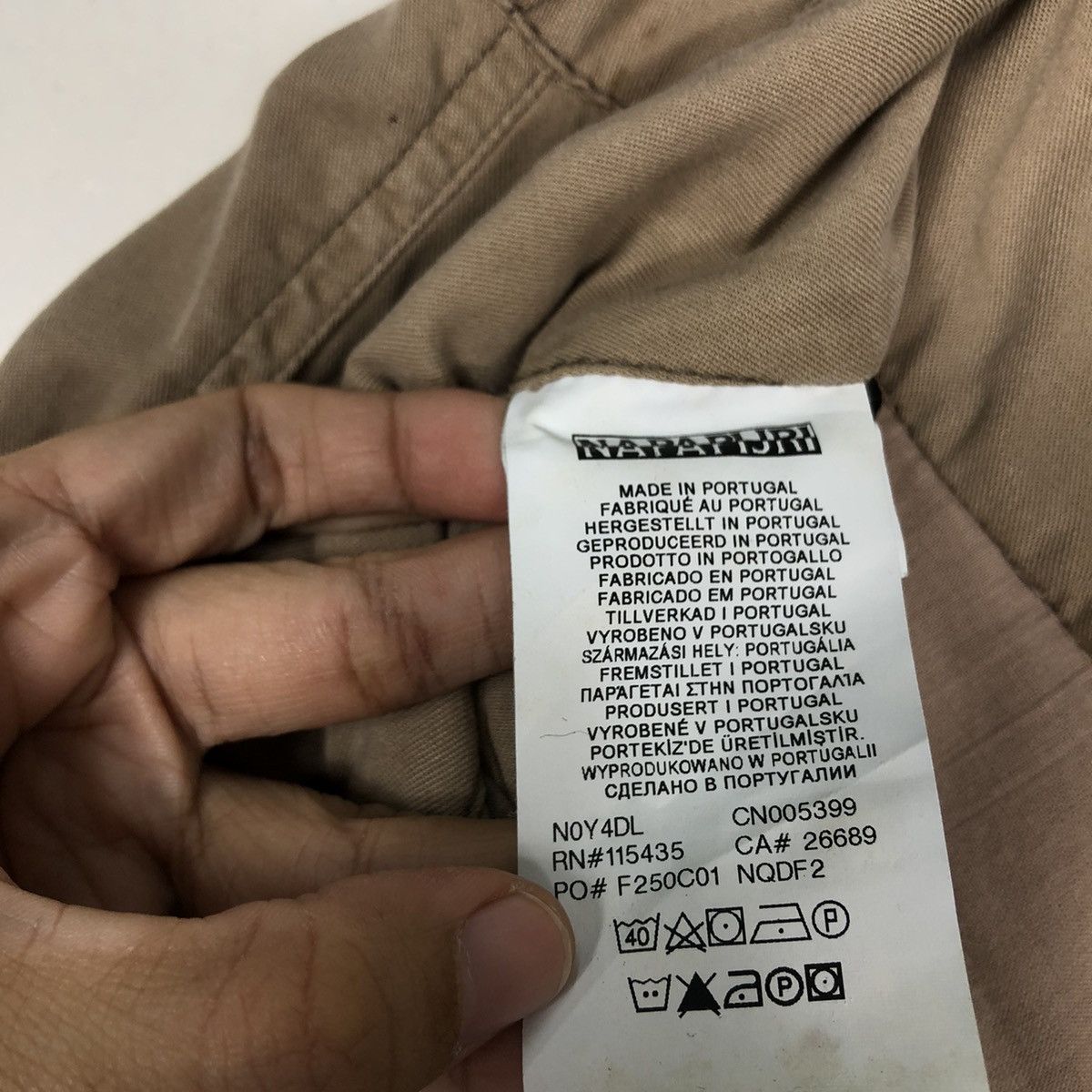 Napapijri 🔥Rich Brown - Hunting Bondage Cargo Pants Multi Pocket Size US 30 / EU 46 - 14 Thumbnail
