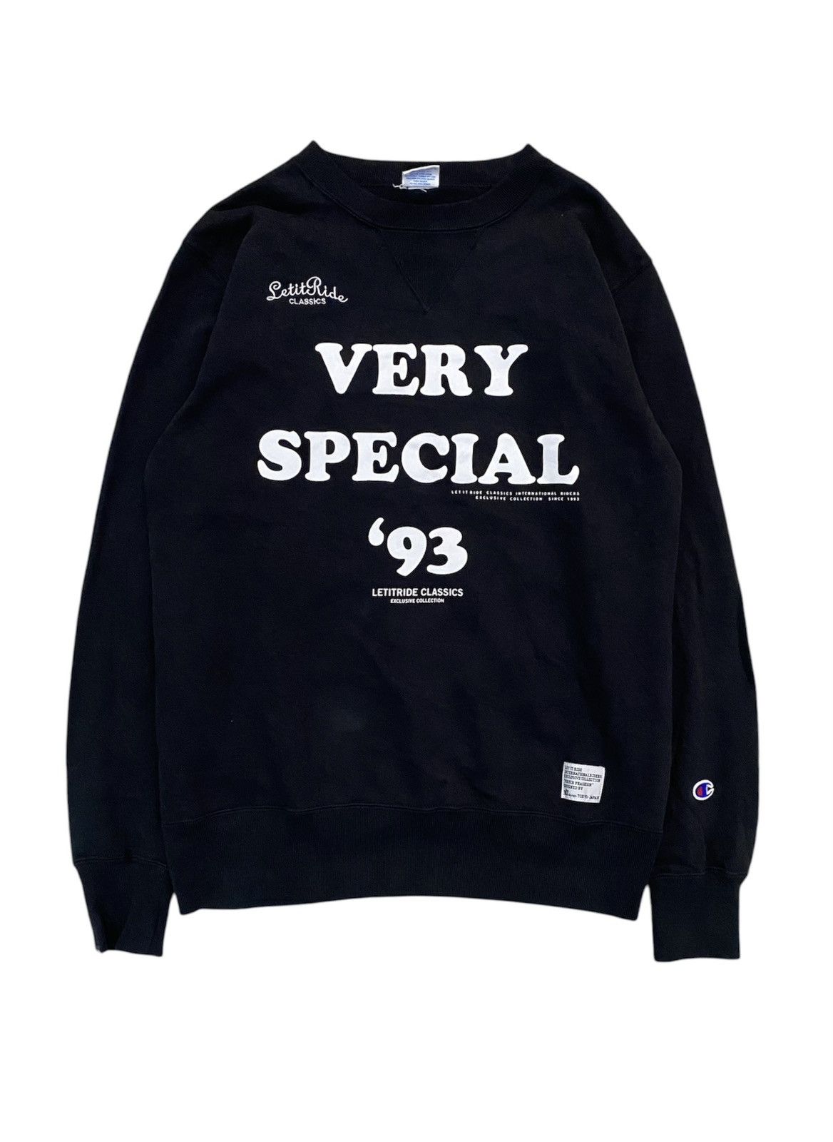Japanese Brand 2000s Limited Edition Let It Ride Japan x Champion Size US S / EU 44-46 / 1 - 1 Thumbnail