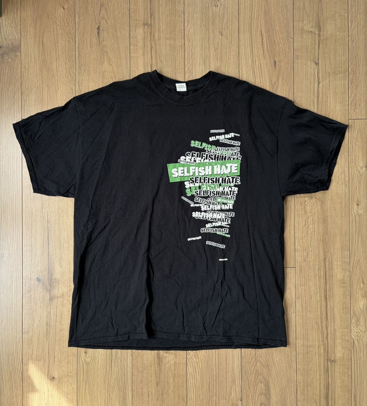 Band Tees Selfish Hate Hardcore T-shirt Size US XXL / EU 58 / 5 - 1 Thumbnail