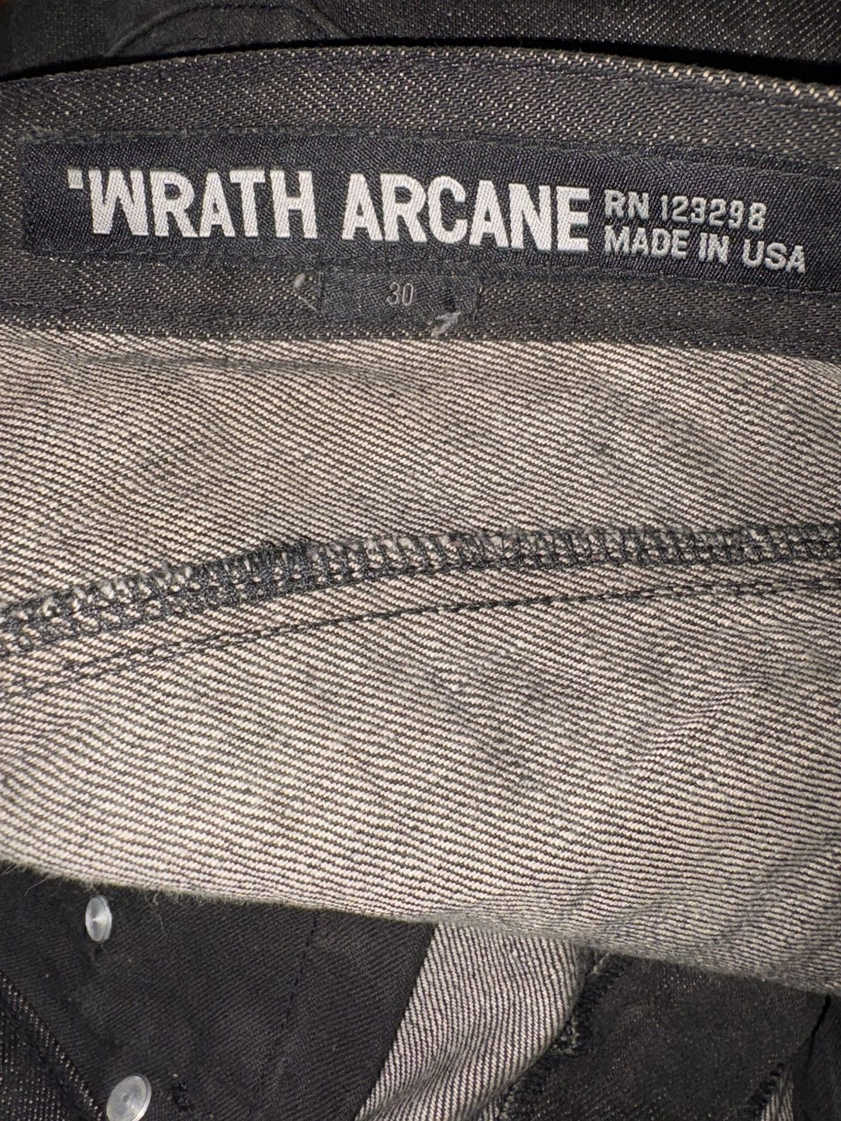 Other Vintage Japanese Brand Faded Wash Distressed Slim Jeans Size US 31 - 10 Thumbnail