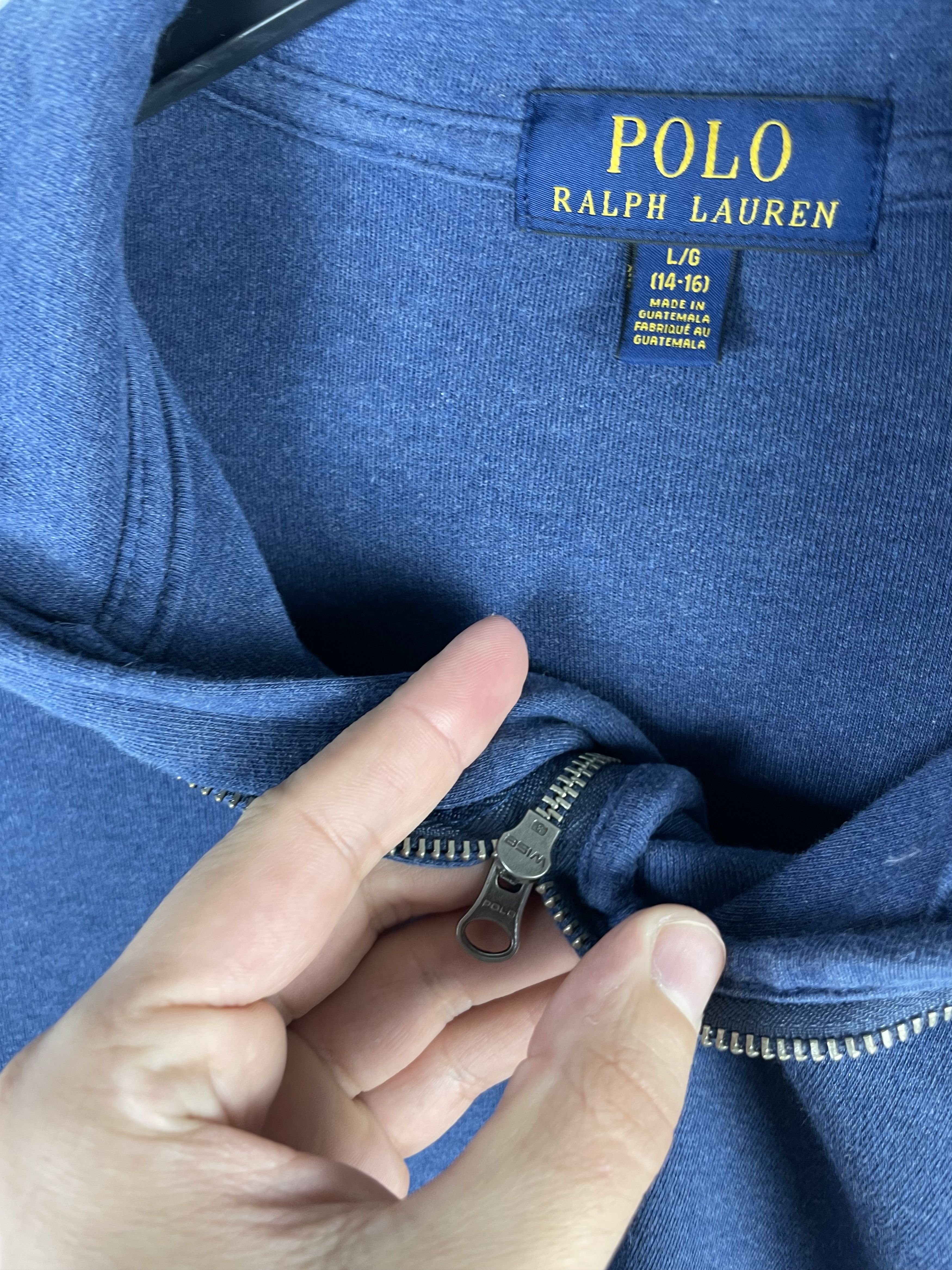 Polo Ralph Lauren × Vintage Vintage Polo Ralph Lauren 1/3 Zip Sweater Size US XXS / EU 40 - 6 Thumbnail
