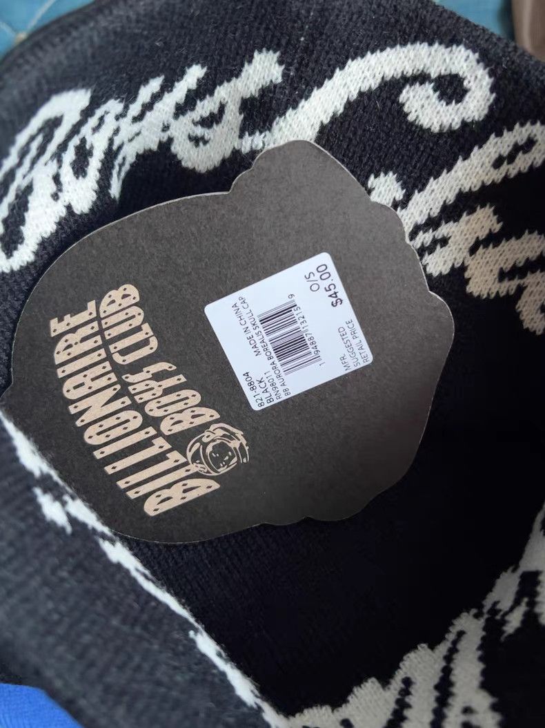 Billionaire Boys Club BBC Script Logo Knit Beanie Q7 Size ONE SIZE - 2 Thumbnail