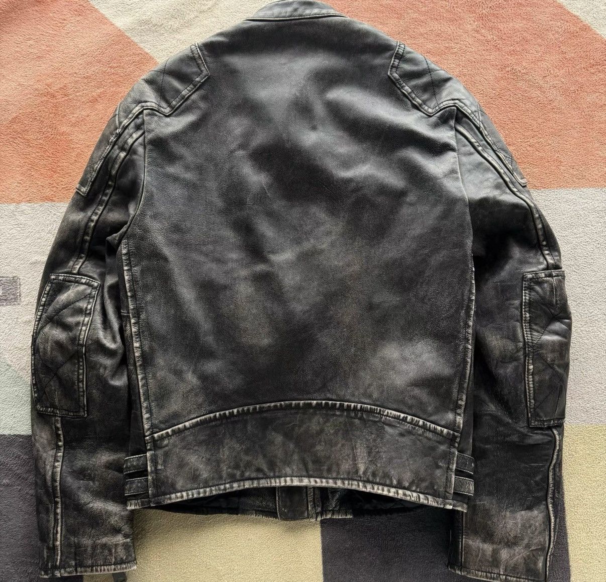 Polo Ralph Lauren RL Rugby Ralph Lauren Polo Motorcycle Leather Jacket K22 Size US S / EU 44-46 / 1 - 3 Thumbnail