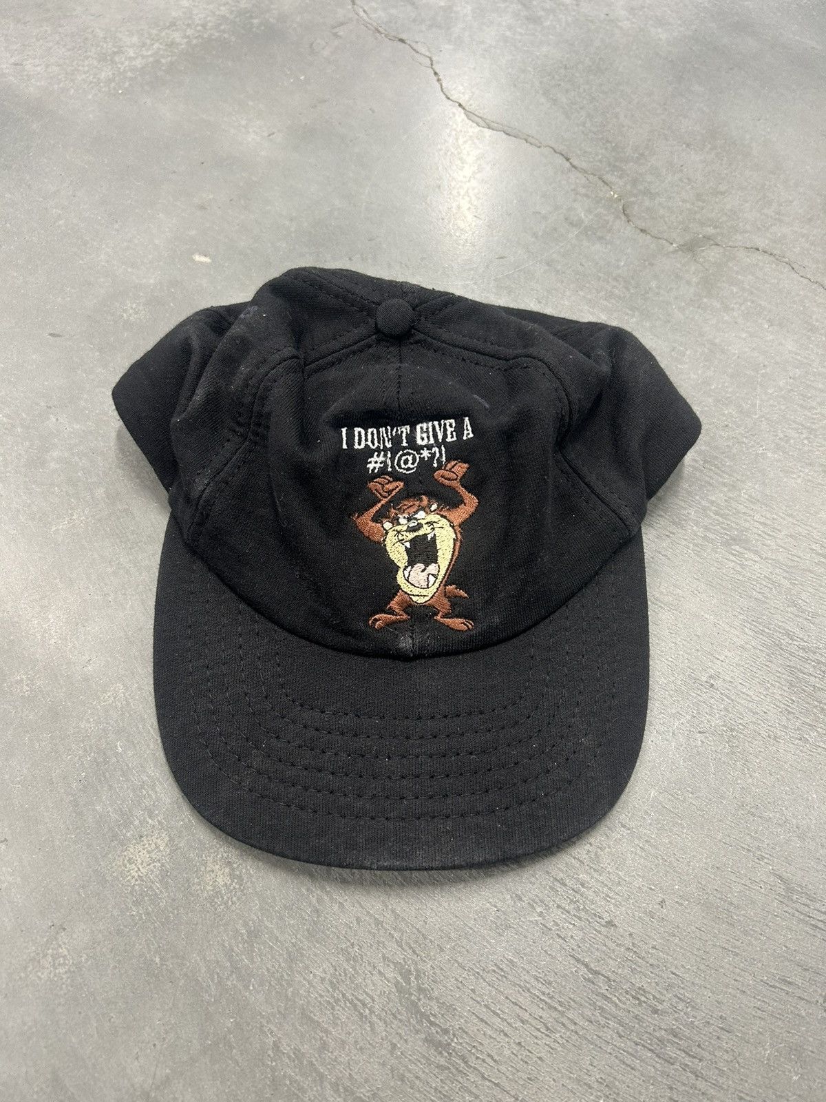 Vintage × Warner Bros Vintage Looney Tunes Tasmanian Devil adjustable snapback hat Size ONE SIZE - 1 Thumbnail