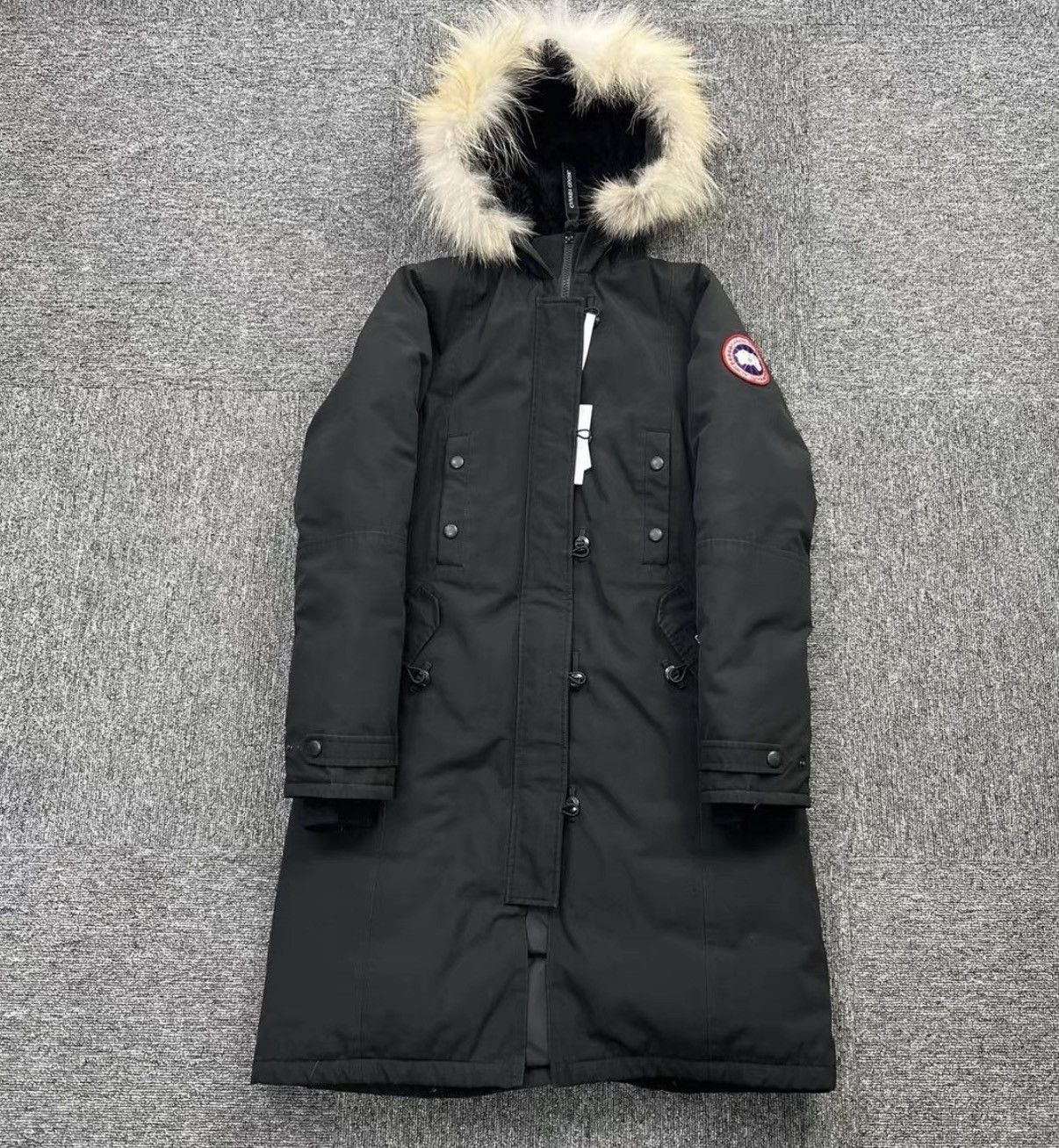 Canada Goose Canada Goose / Button Front Women's Parka Down Jacket K12 Size XS / US 0-2 / IT 36-38 - 1 Thumbnail