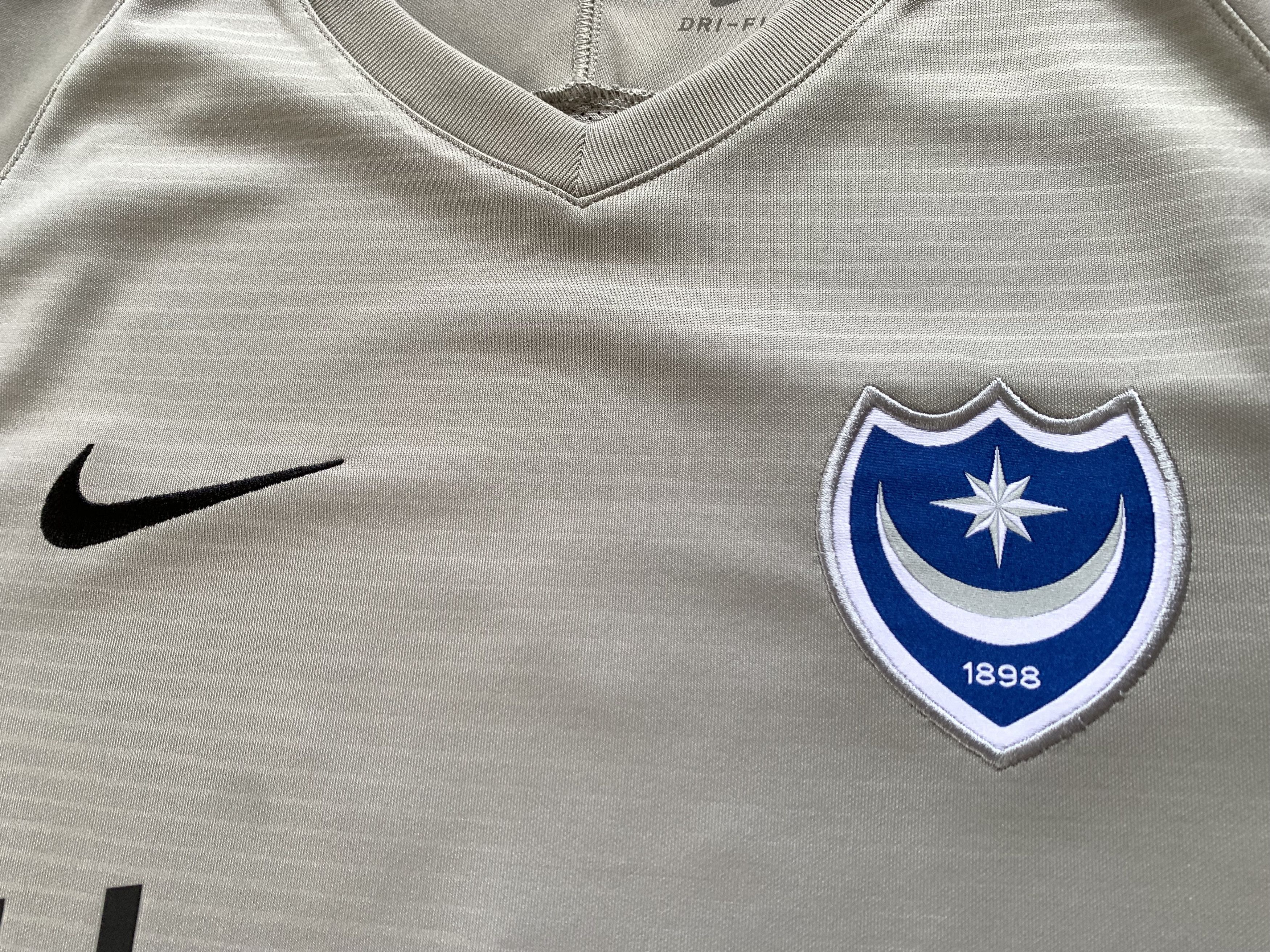 Nike Nike Portsmouth Away Soccer Jersey 19-20 #3 Size US S / EU 44-46 / 1 - 5 Thumbnail