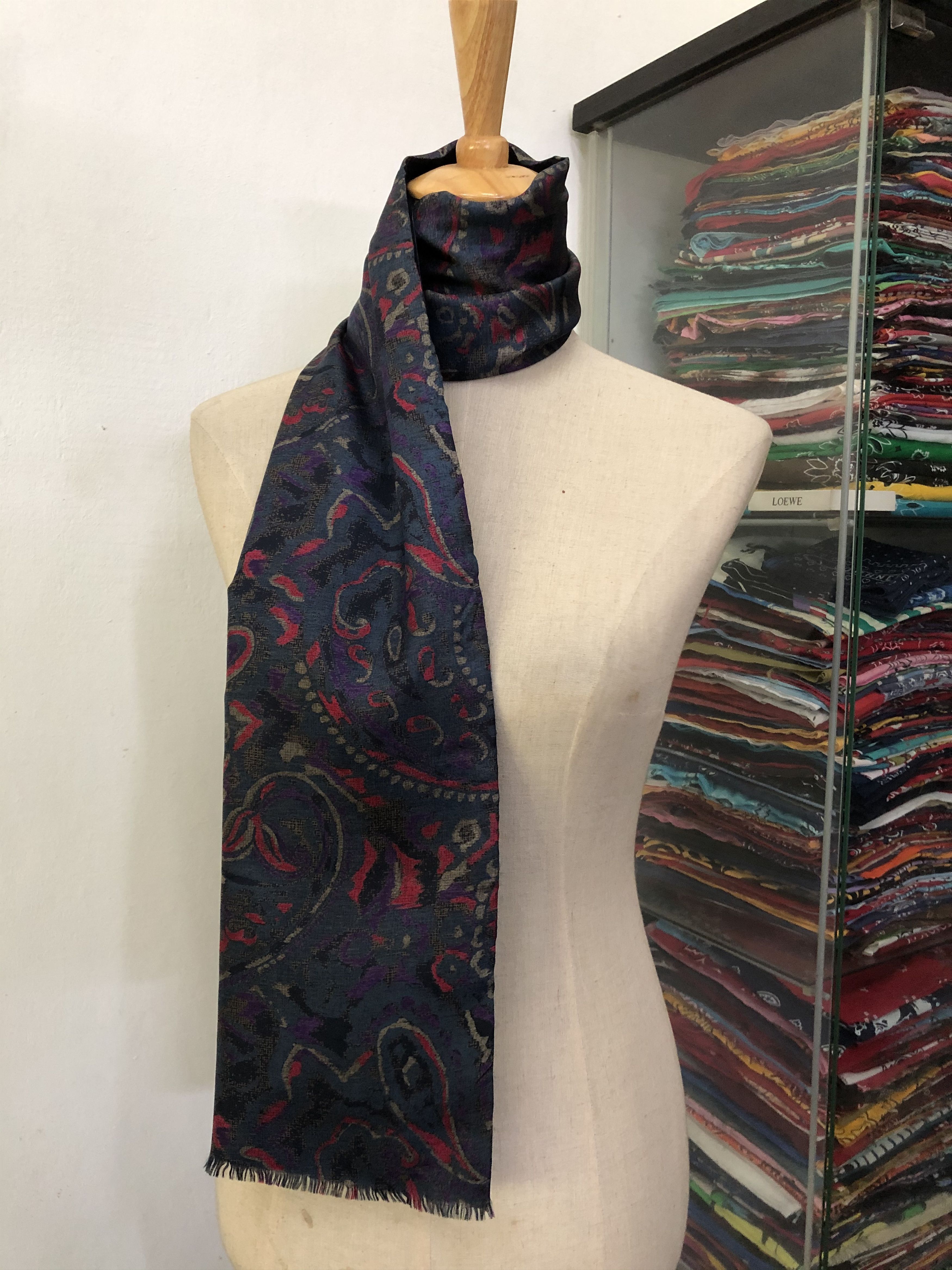 Vintage Vintage Bramante Silk Scarf Size ONE SIZE - 1 Thumbnail