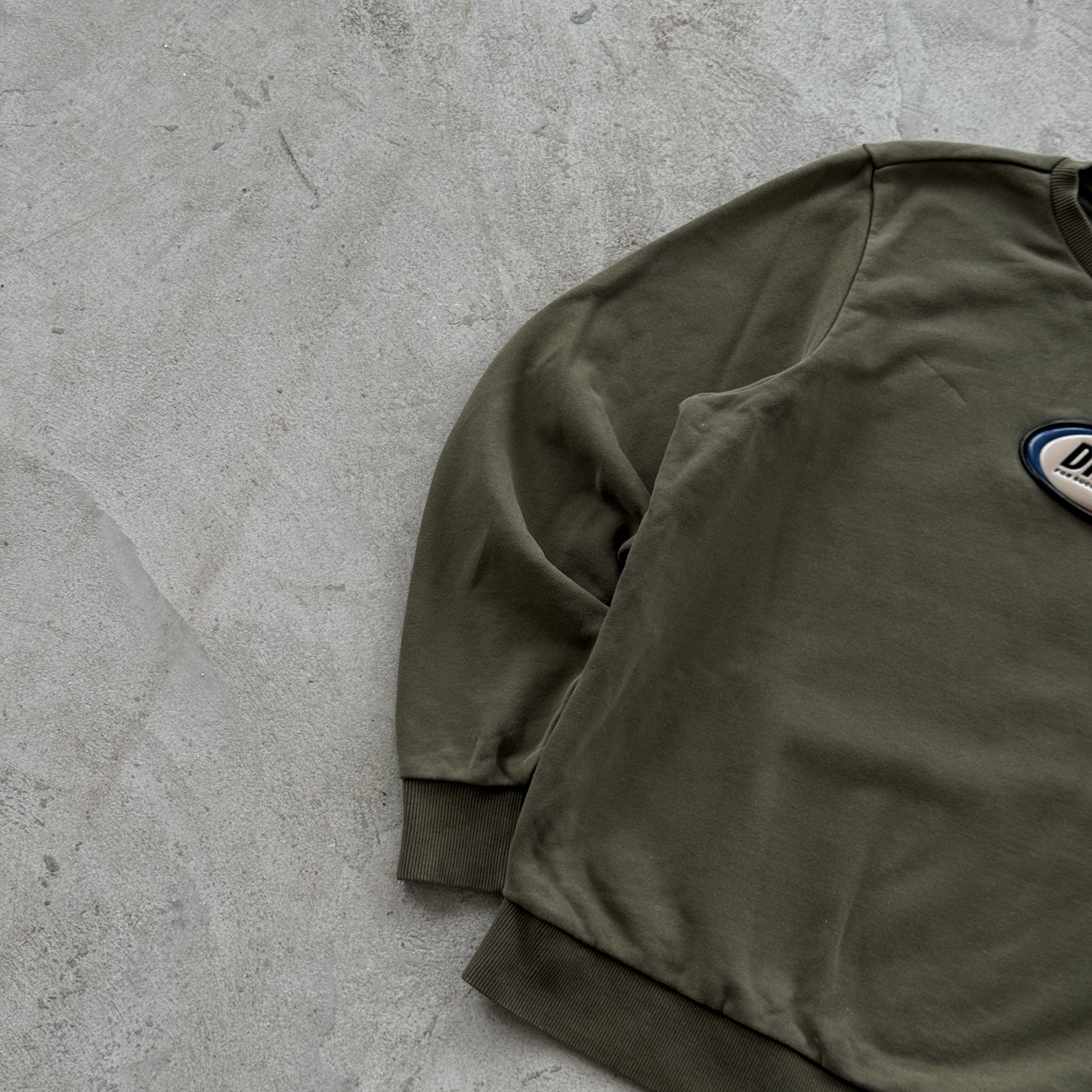 Diesel Vintage 90s Diesel Logo Crewneck Sweatshirt Size US S / EU 44-46 / 1 - 3 Thumbnail