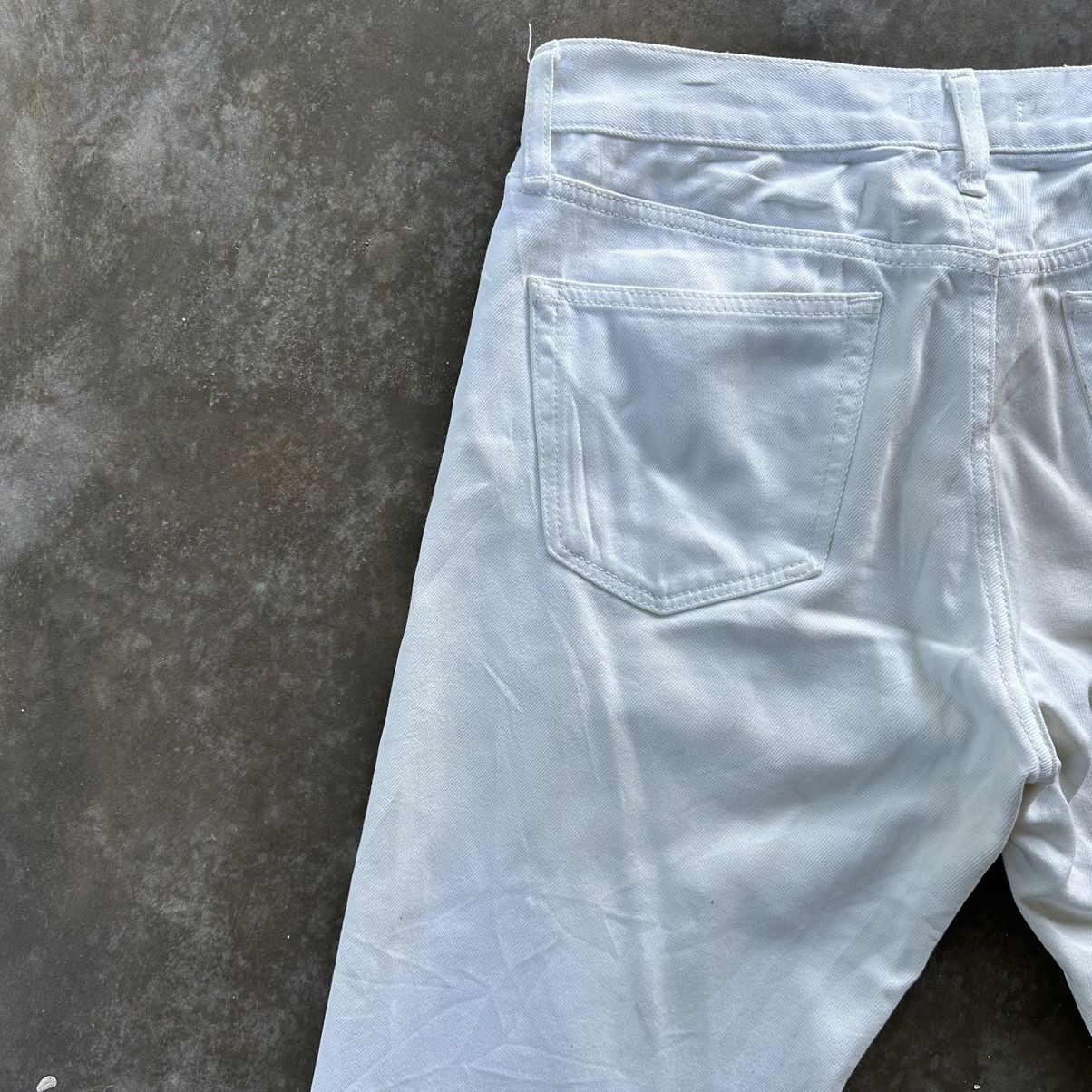 Japanese Brand × Vintage Vintage Uniqlo White Yellowish Casual Trousers Pant Size US 32 / EU 48 - 13 Thumbnail