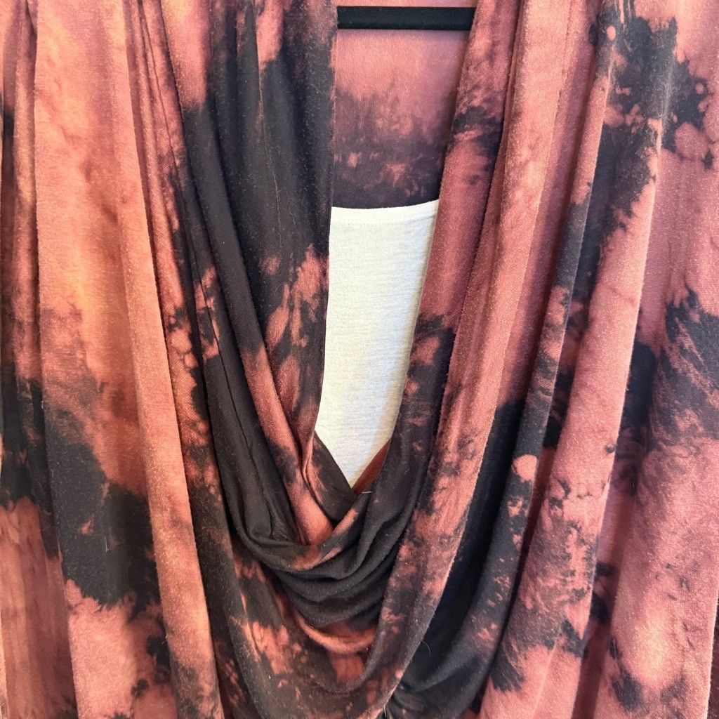 DKNY Women's DKNY Tie Dye Top Size M Red Black Size L / US 10 / IT 46 - 8 Thumbnail