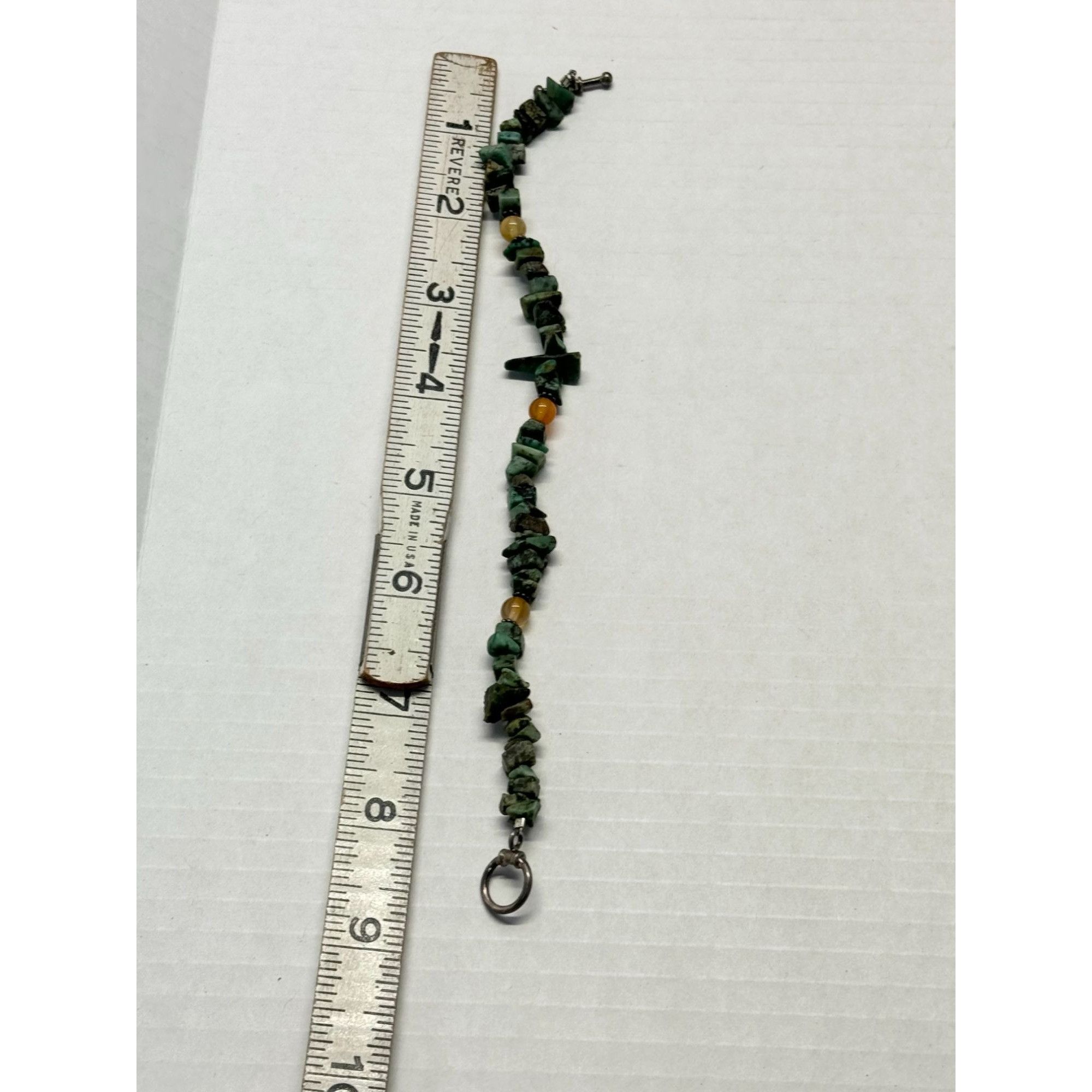 Vintage Vintage genuine turquoise beaded bracelet Size ONE SIZE - 4 Thumbnail