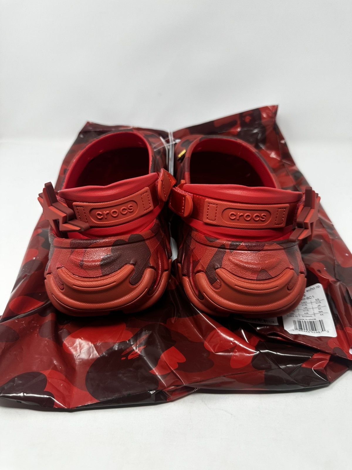 Bape × Crocs Bape Crocs Echo RO Clog Size US 13 / EU 46 - 3 Thumbnail