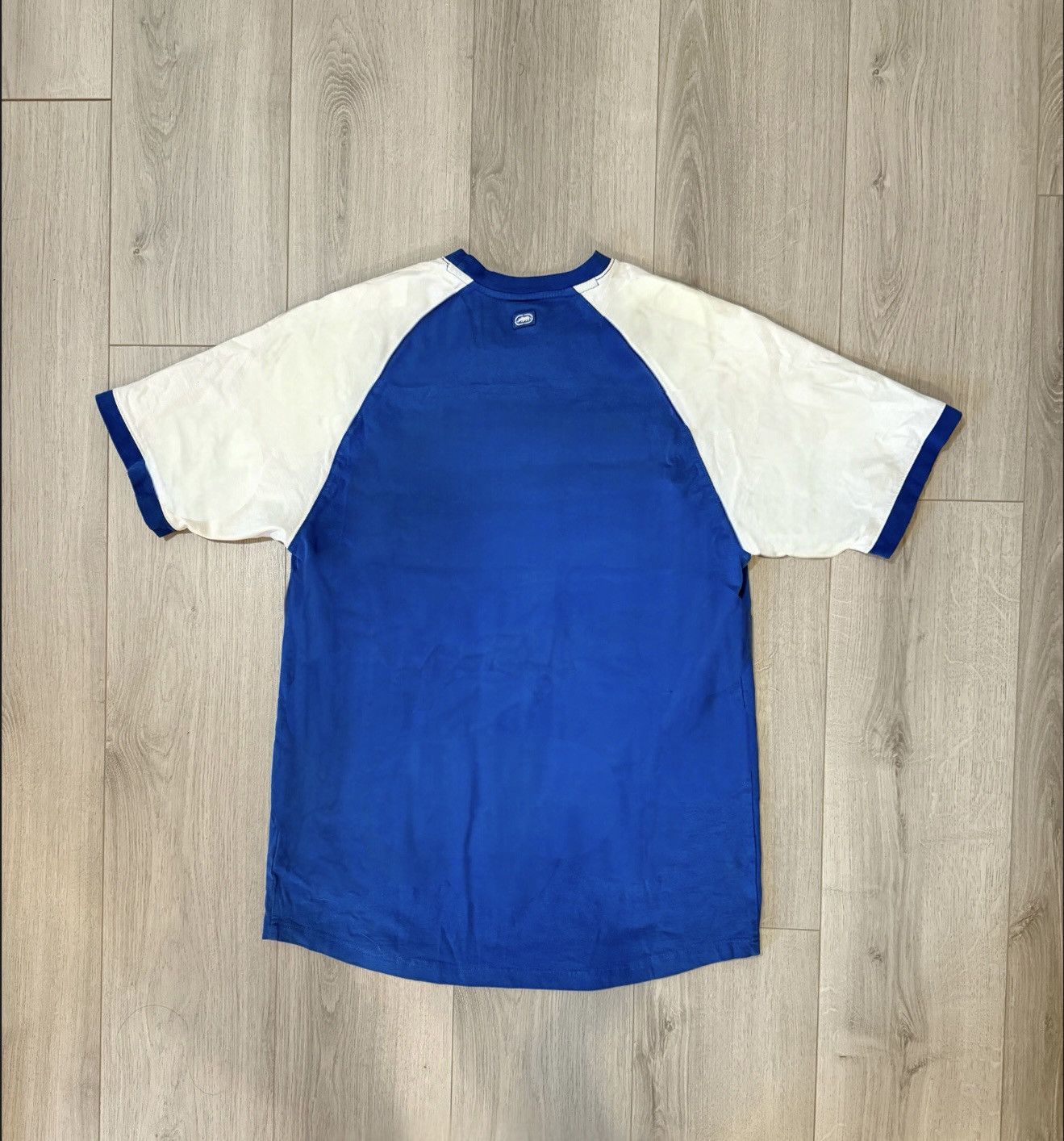Ecko Unltd. Y2K Ecko Untld. Baggy Blue & White Embroidered Graphic Tee Size US XL / EU 56 / 4 - 5 Thumbnail