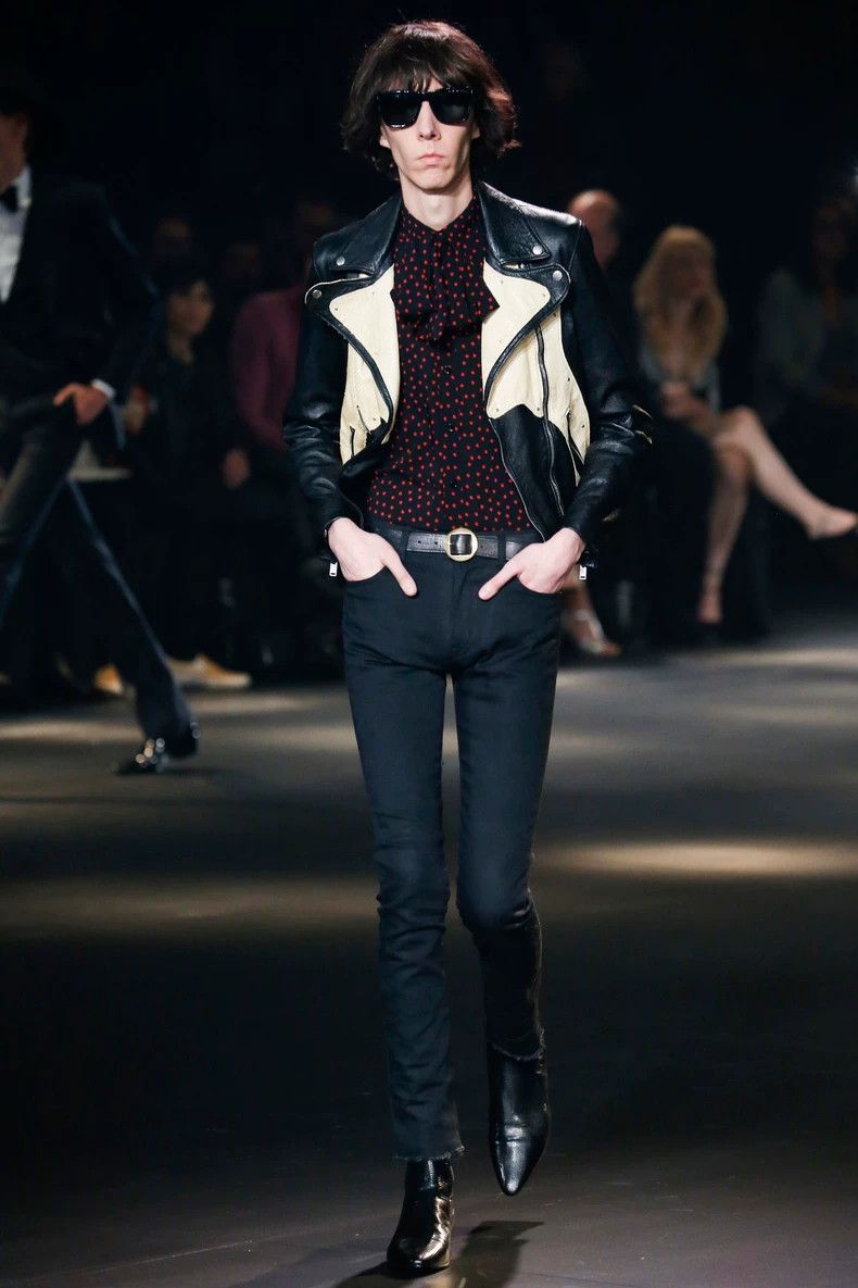 Saint Laurent Paris Saint Laurent Paris 16fwD10 Basic Fringed Raw Jeans Size US 31 - 7 Thumbnail
