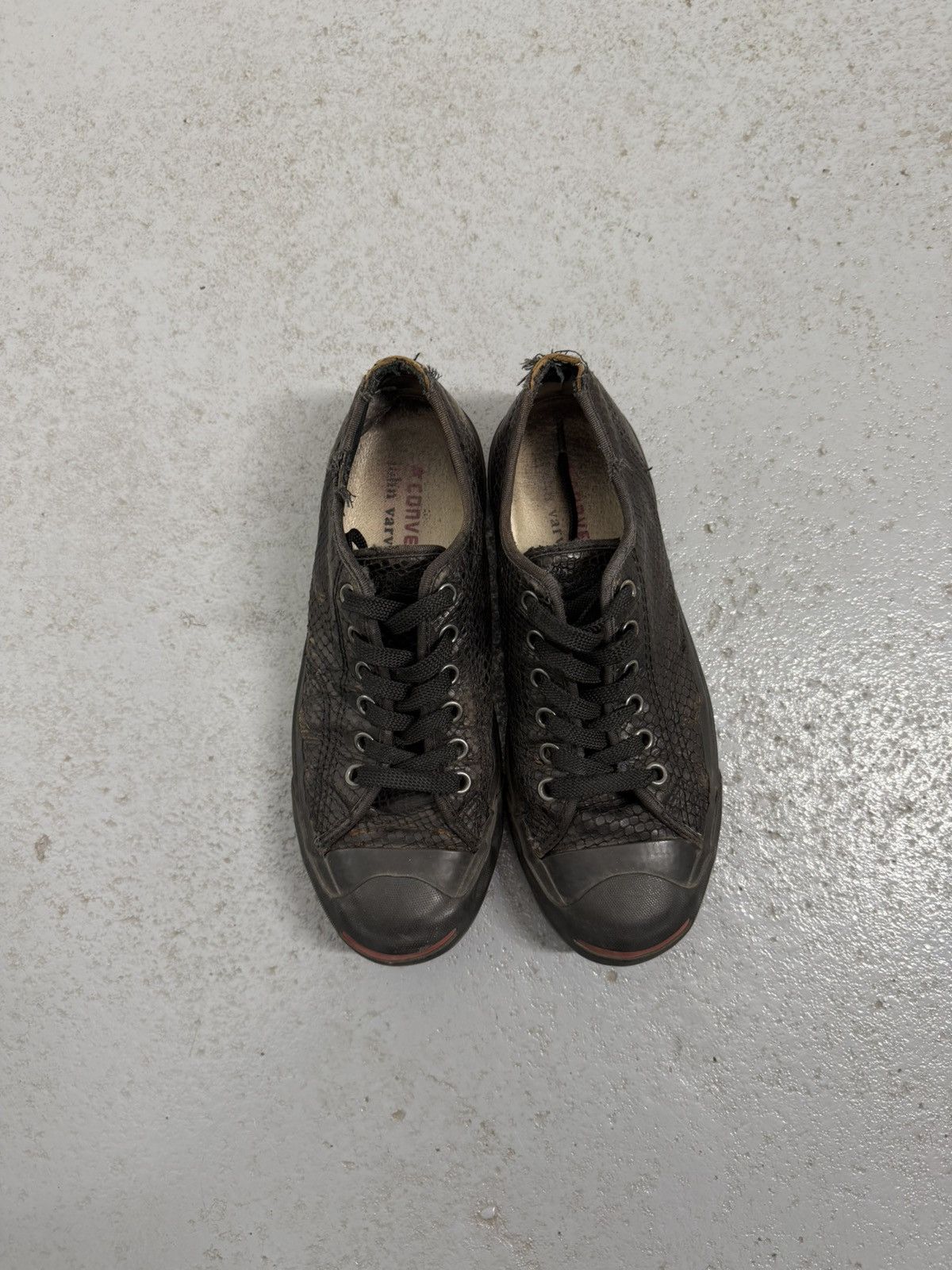 Converse John Varvatos x Converse Aged High Top Sneakers Size US 7.5 / IT 37.5 - 2 Thumbnail