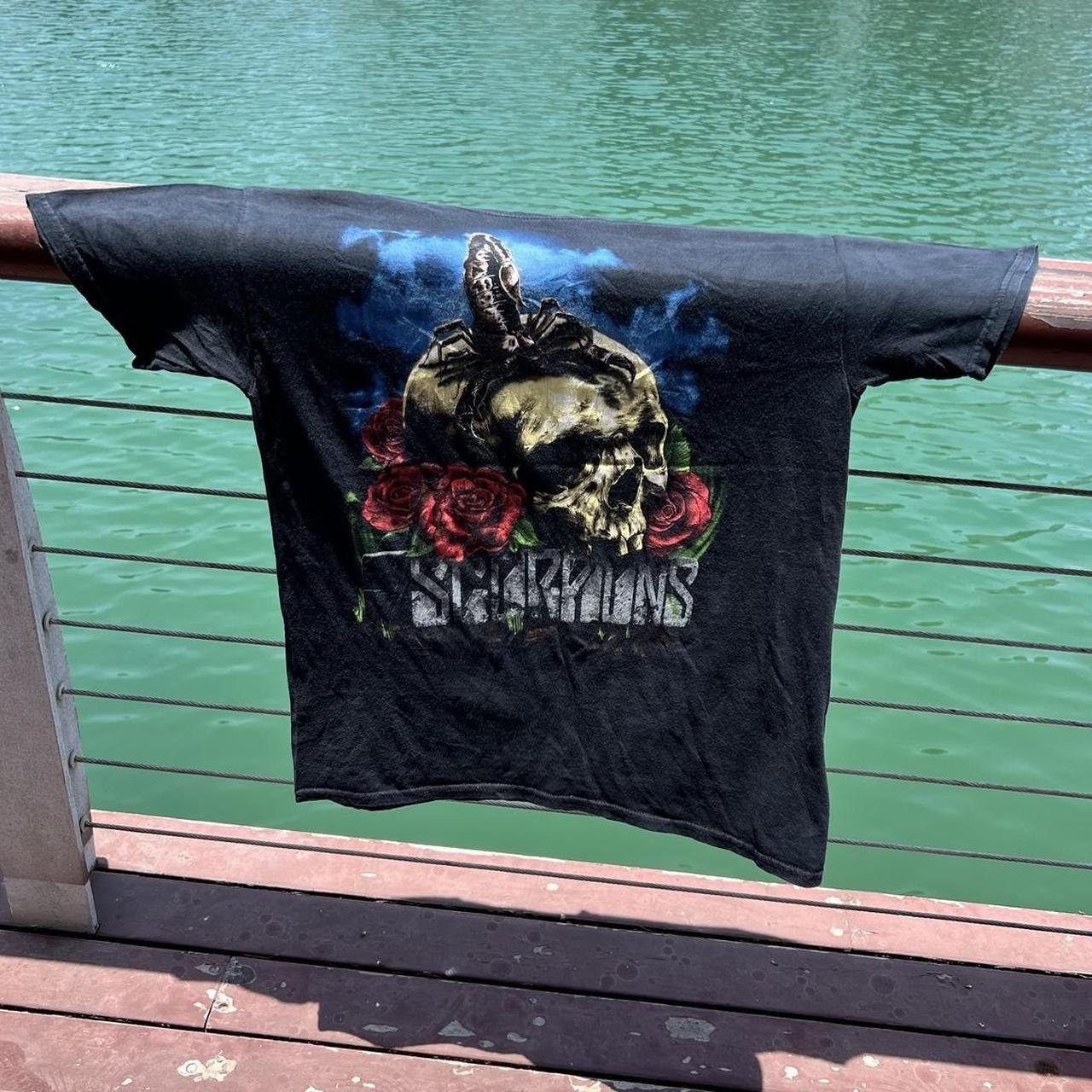 Vintage Vintage Scorpions T-shirt Size US L / EU 52-54 / 3 - 1 Thumbnail