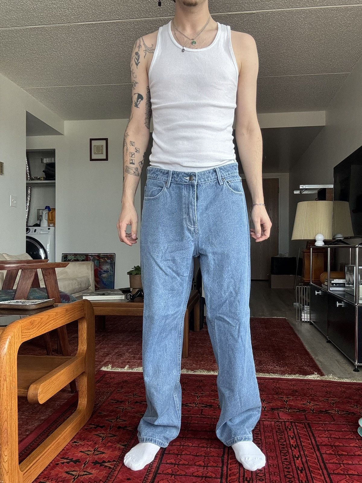 CCS Baggy blue denim CCS jeans Size US 34 / EU 50 - 1 Thumbnail