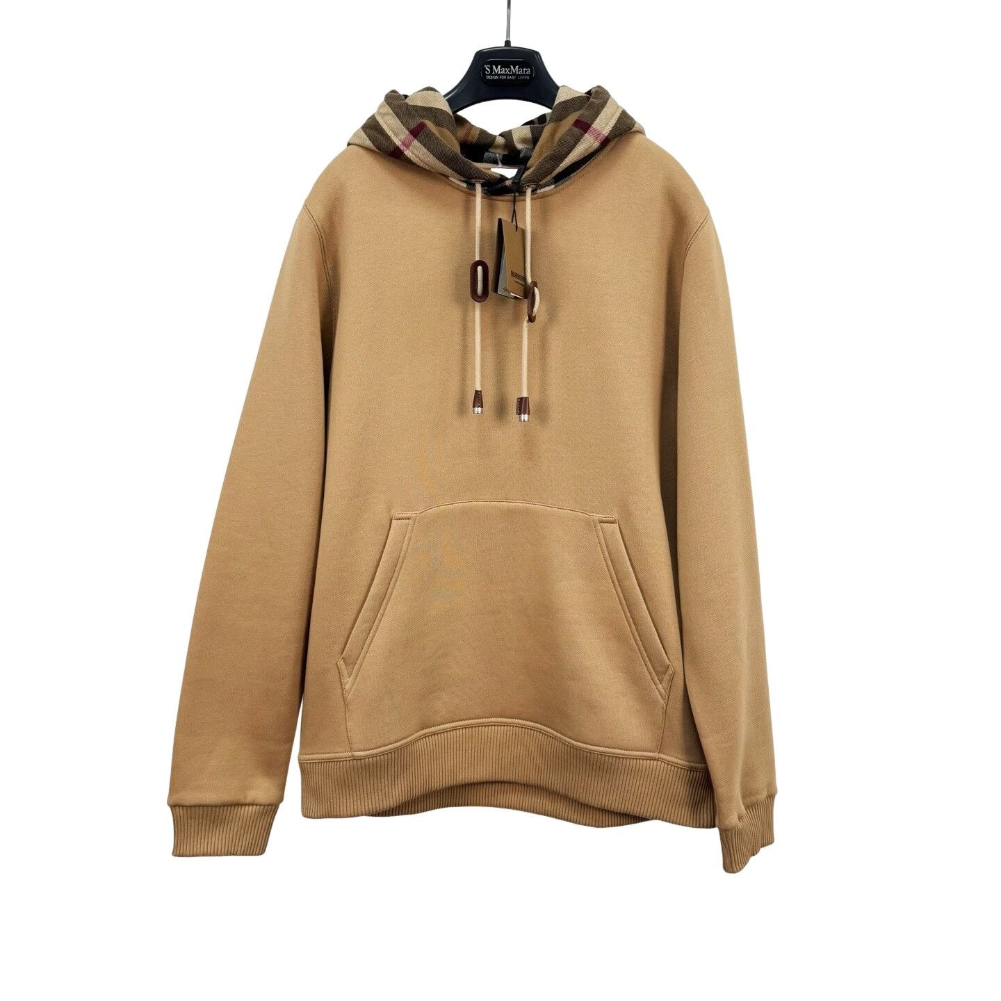 Burberry Burberry Check Lined Hoodie Size S Size US S / EU 44-46 / 1 - 1 Thumbnail