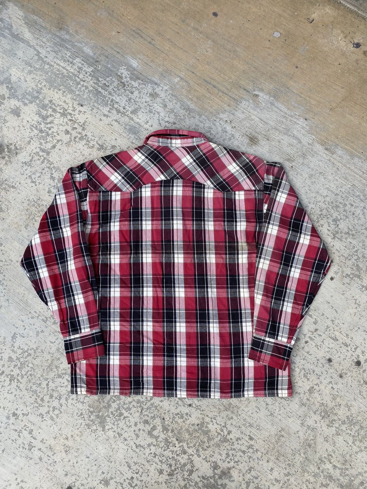 Levi's Distressed Levis orange tab checker plaid flannel Size US M / EU 48-50 / 2 - 2 Thumbnail