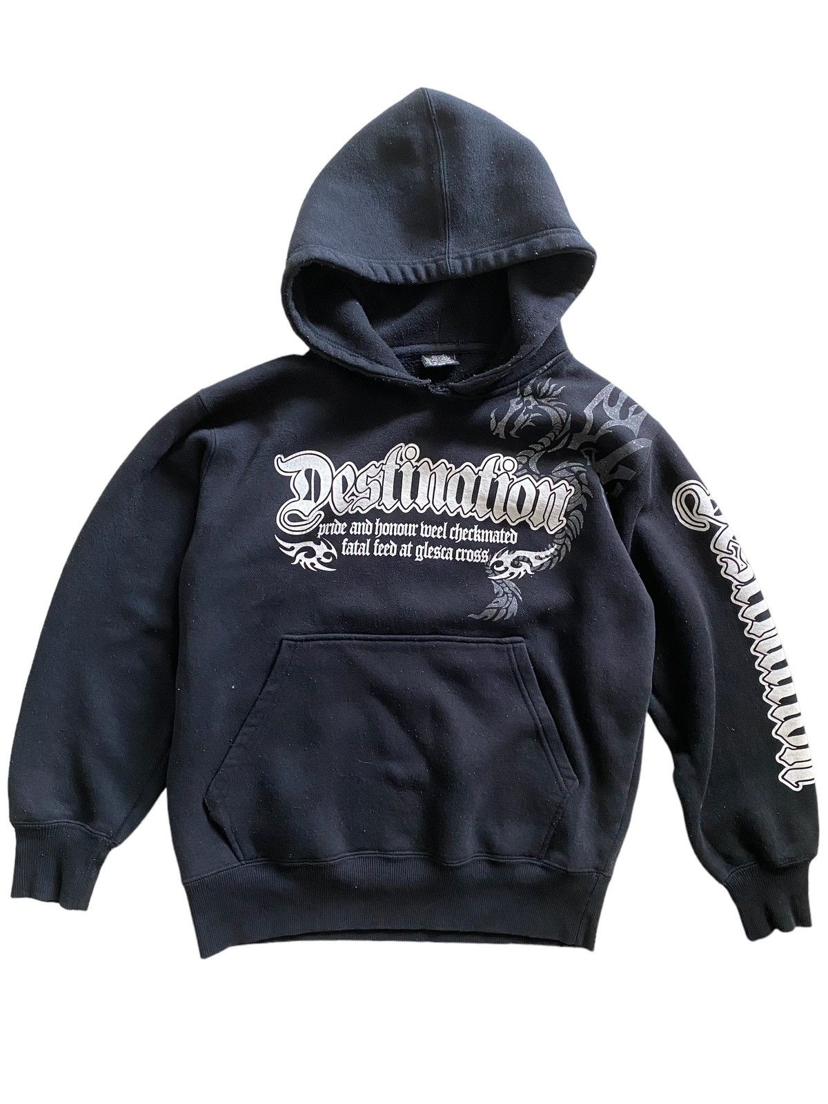Hysteric Glamour Vintage Destination Re'born Punk Design Hoodie Rare Size US M / EU 48-50 / 2 - 2 Thumbnail