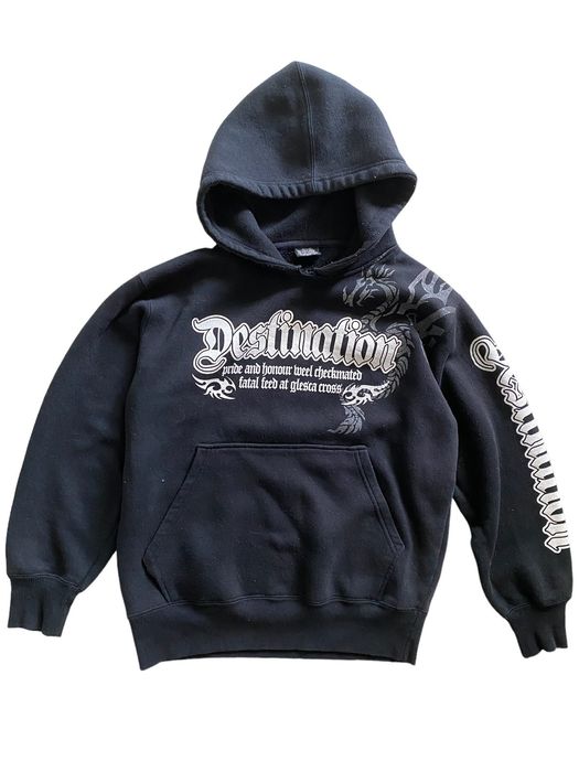 Hysteric Glamour Vintage Destination Re'born Punk Design Hoodie