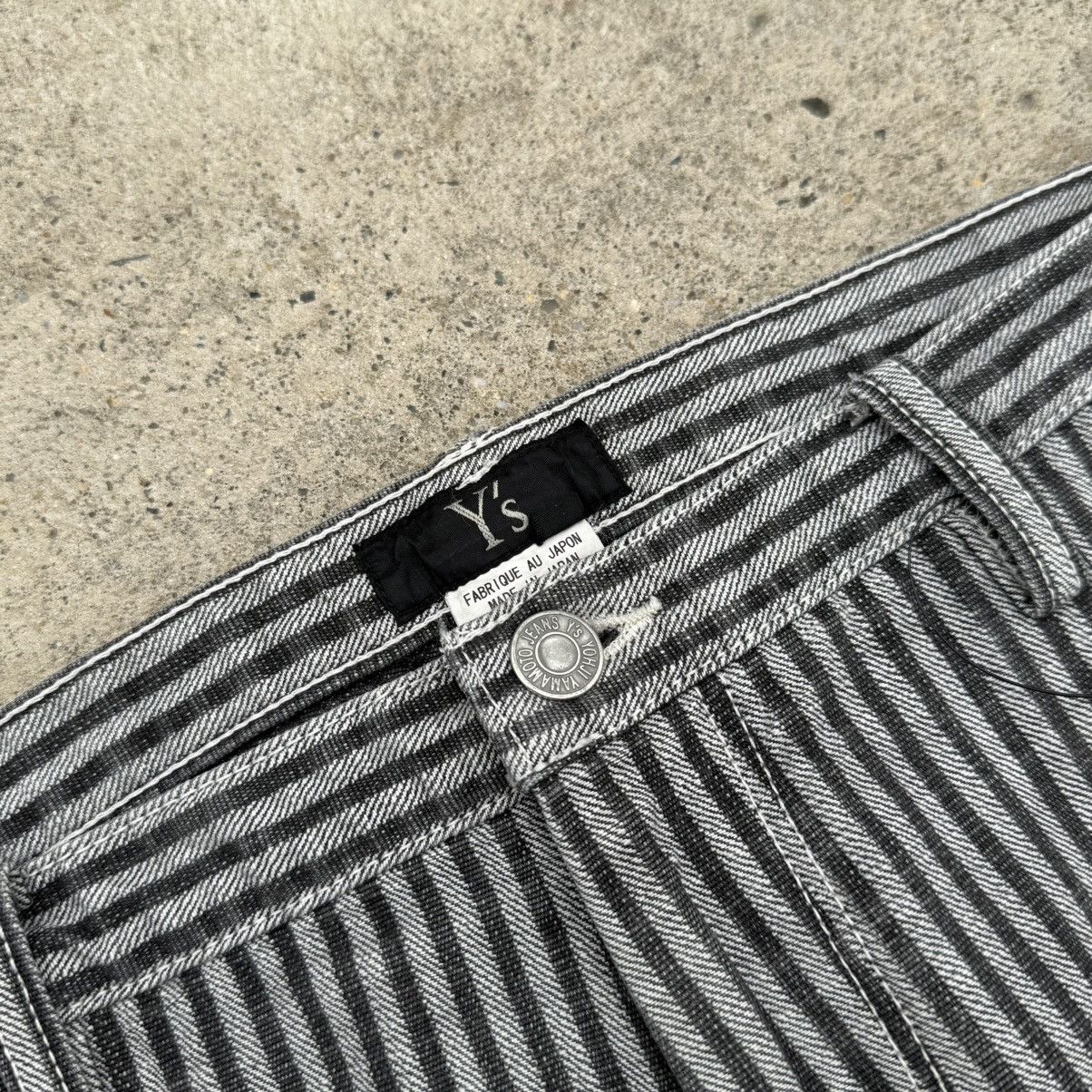 Yohji Yamamoto Y’s Yohji Yamamoto Archive Hickory Stripe Pants Size 2 Japan Size US 31 - 5 Thumbnail