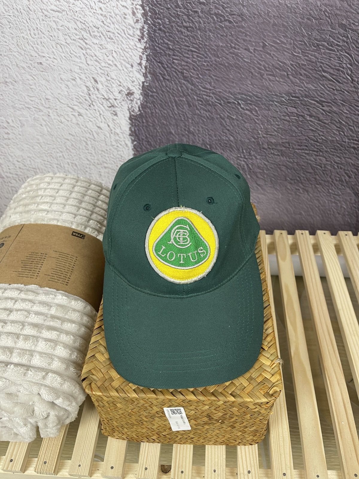 Vintage Team Lotus vintage big logo cap racing embroidery Size ONE SIZE - 4 Thumbnail