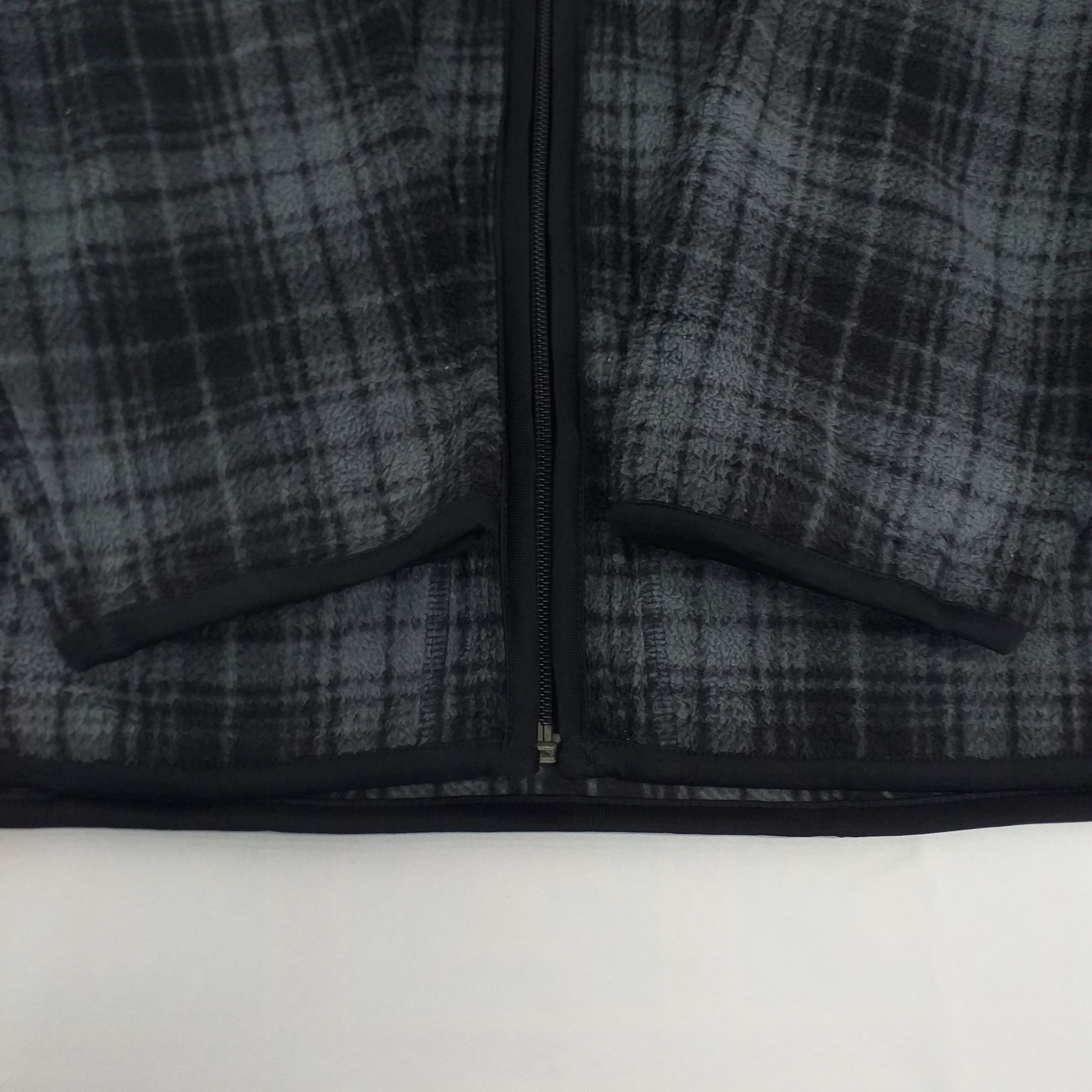 Japanese Brand Uniqlo Fleece Checked Jacket -J006 Size US XL / EU 56 / 4 - 5 Thumbnail