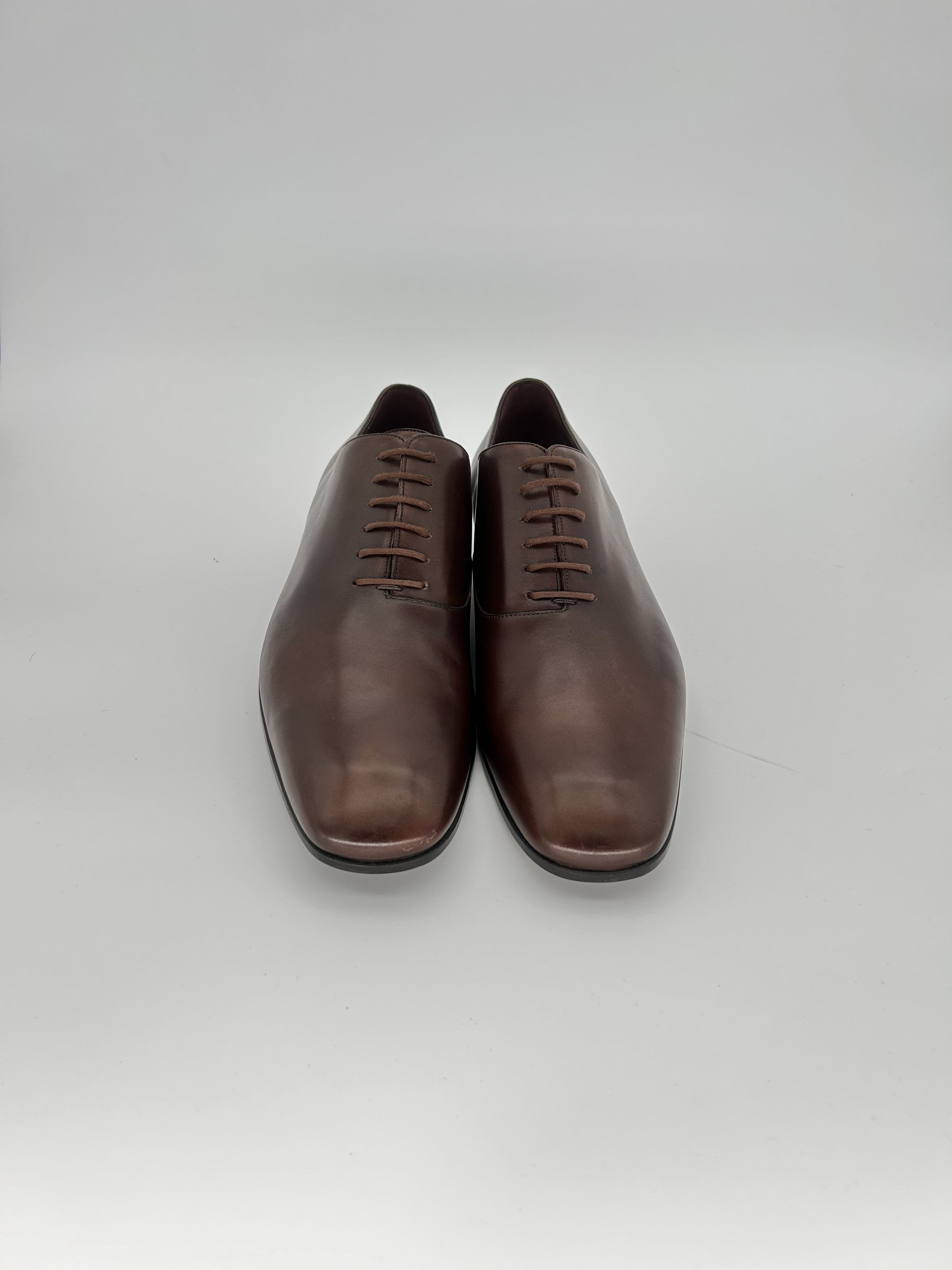 Gucci Gucci Brown '2 Piece' Leather Oxford Shoe Size US 10 / EU 43 - 3 Thumbnail