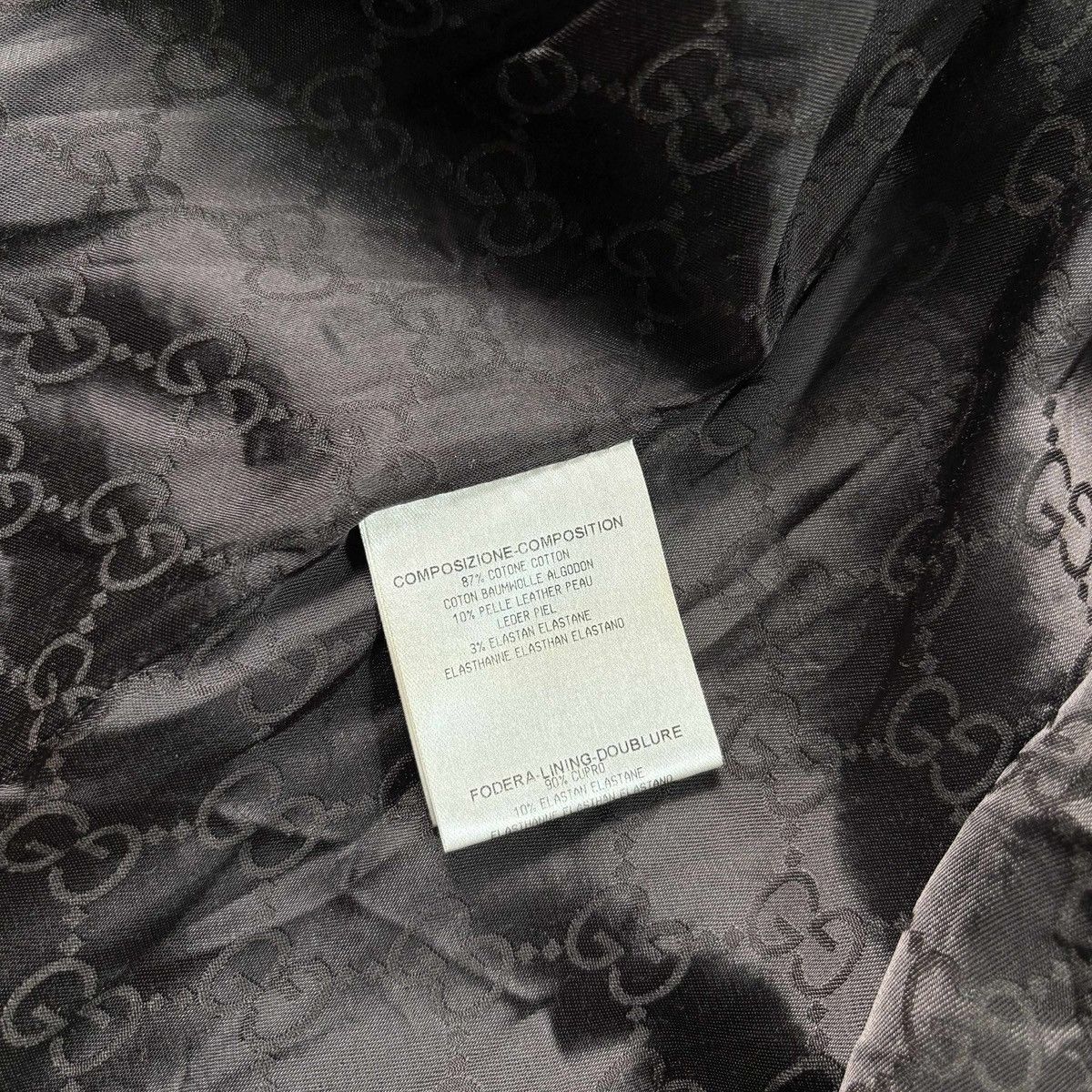 Gucci GUCCI FRIDA ERA - 2008 COAT COTTON / LEATHER SHORT SLEEVES Size M / US 6-8 / IT 42-44 - 12 Thumbnail