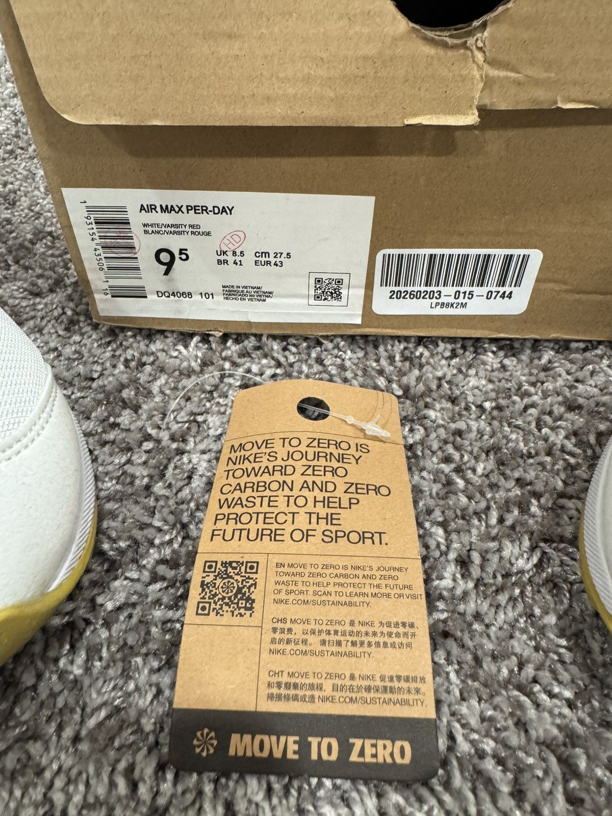 Nike Nike air max Forrest Gump, size 9.5, rare! Size US 9.5 / EU 42-43 - 8 Thumbnail