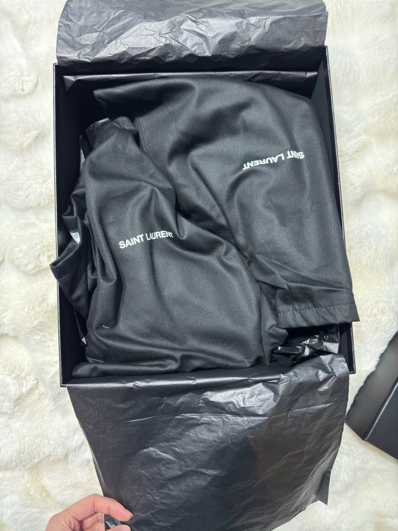 Yves Saint Laurent saint laurent Wyatt Suede Men's Boots 2503-Nextarrow Size US 8 / EU 41 - 9 Thumbnail