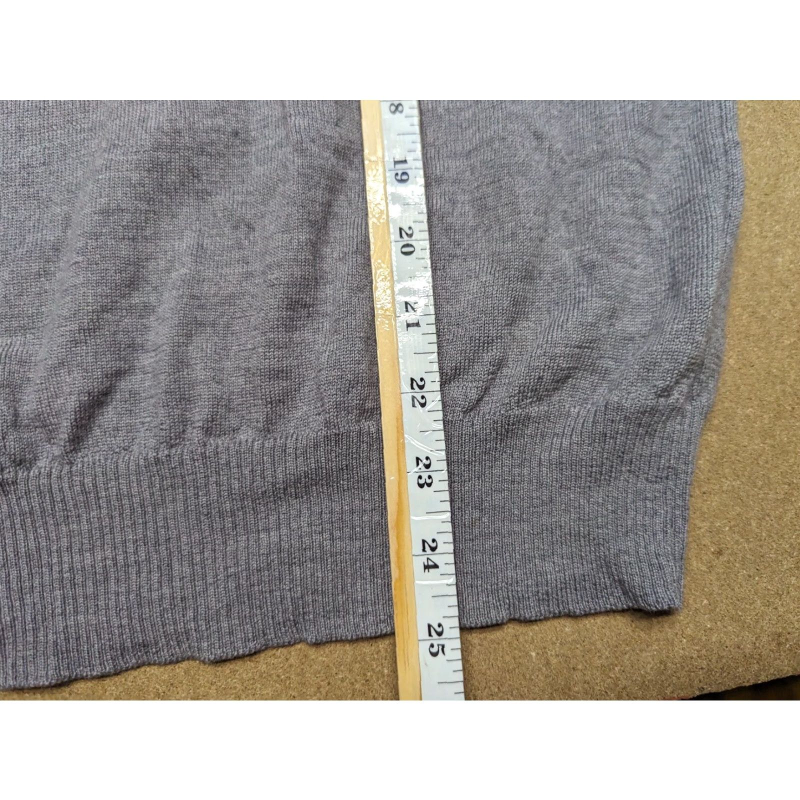 J.Lindeberg J. Lindeberg Mens Pullover Size Small Gray Merino Wool Long Sleeve Round Neck Knit Sweater Casual Mens Size US S / EU 44-46 / 1 - 6 Thumbnail