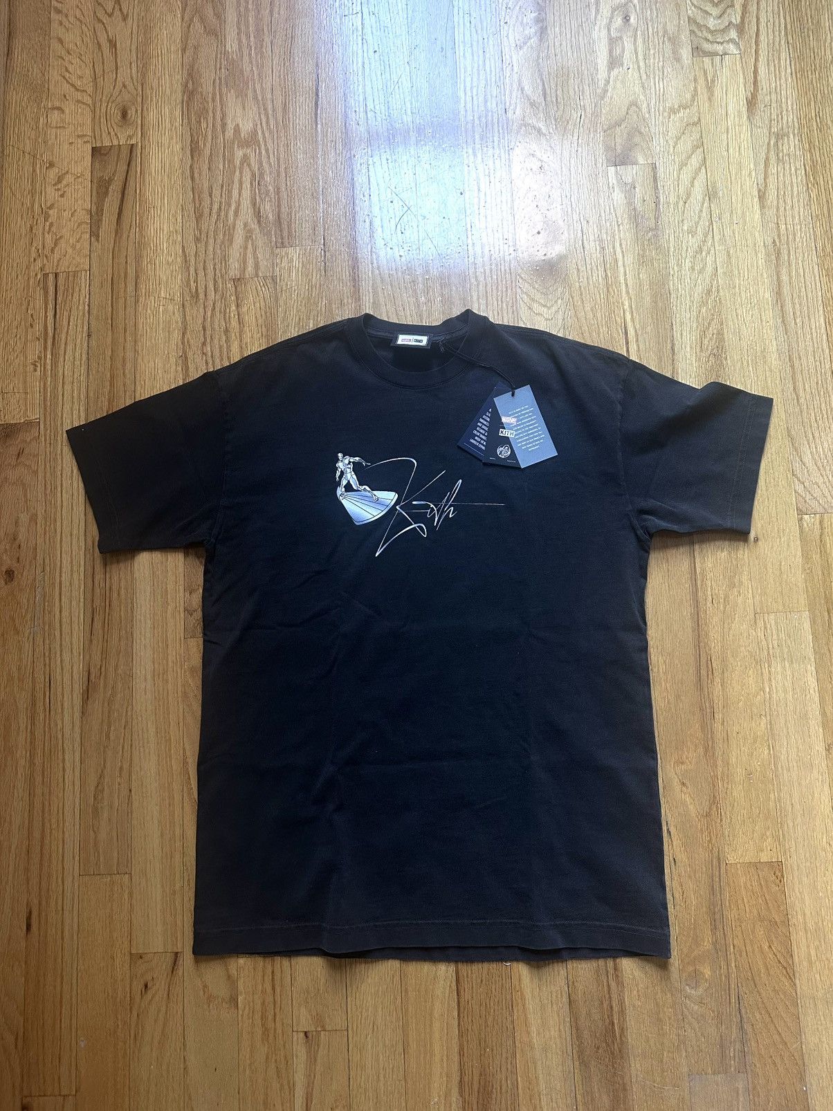 Kith Kith Marvel Herald Silver Surfer Vintage Tee | Grailed