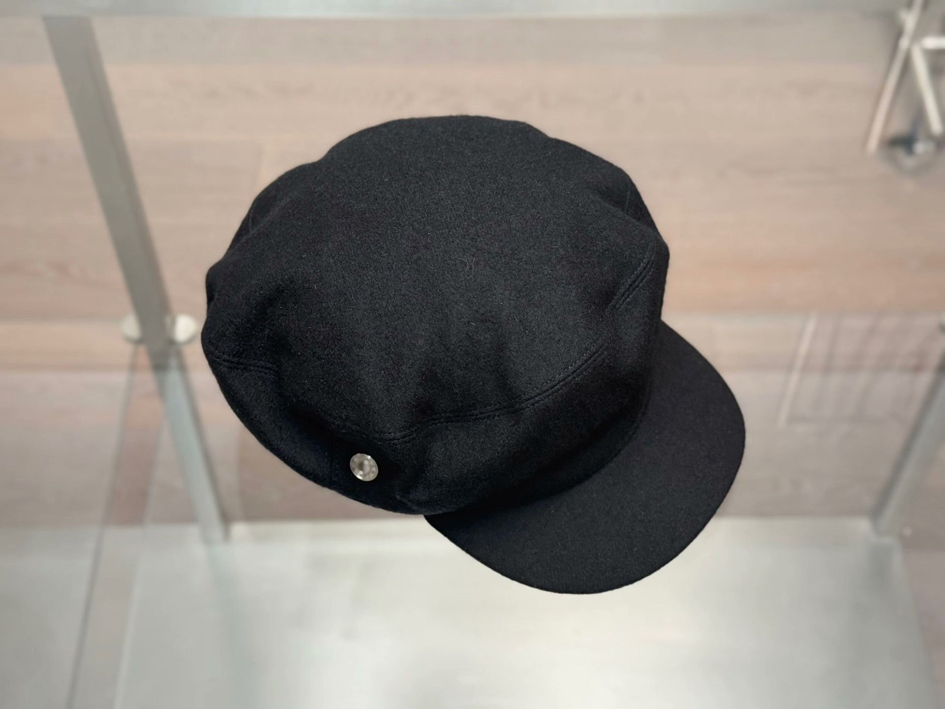 Hermes Hermes Wool Black Hat 37.5 Men Size ONE SIZE - 1 Thumbnail