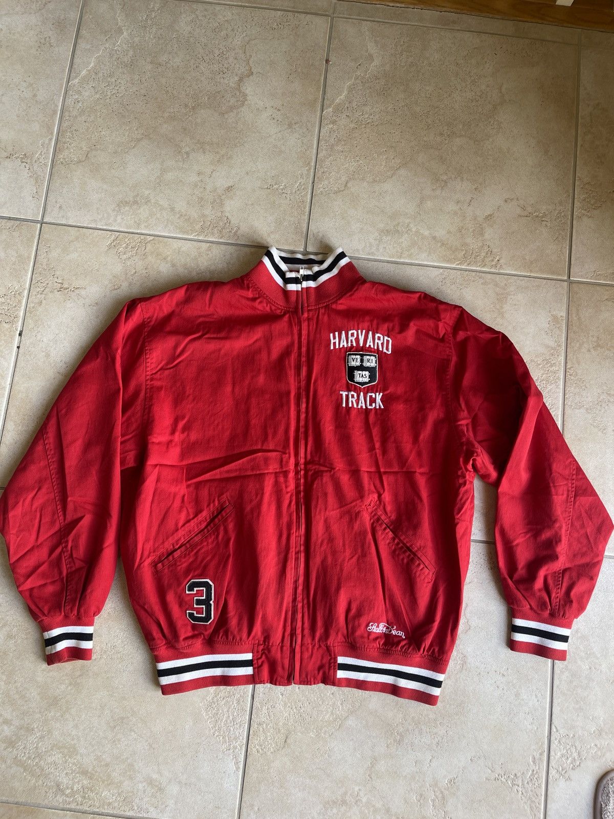 Stall and Dean Vintage Stall & Dean Men’s 2XL Varsity Red Jacket Harvard Size US XXL / EU 58 / 5 - 1 Thumbnail