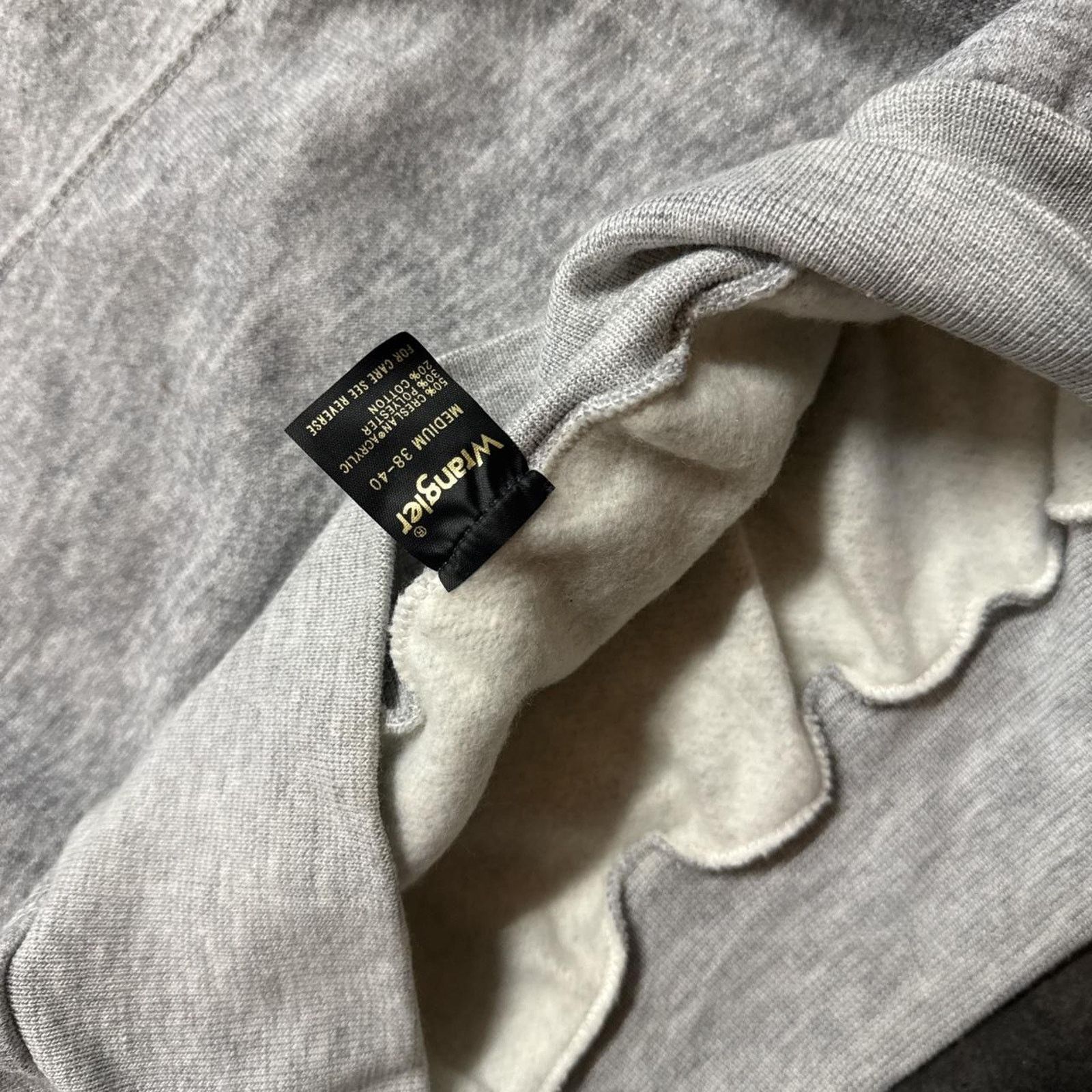 Vintage × Wrangler True Vintage 70s Wrangler 5050 Deadstock NWT Blank Hoodie Size US S / EU 44-46 / 1 - 4 Thumbnail