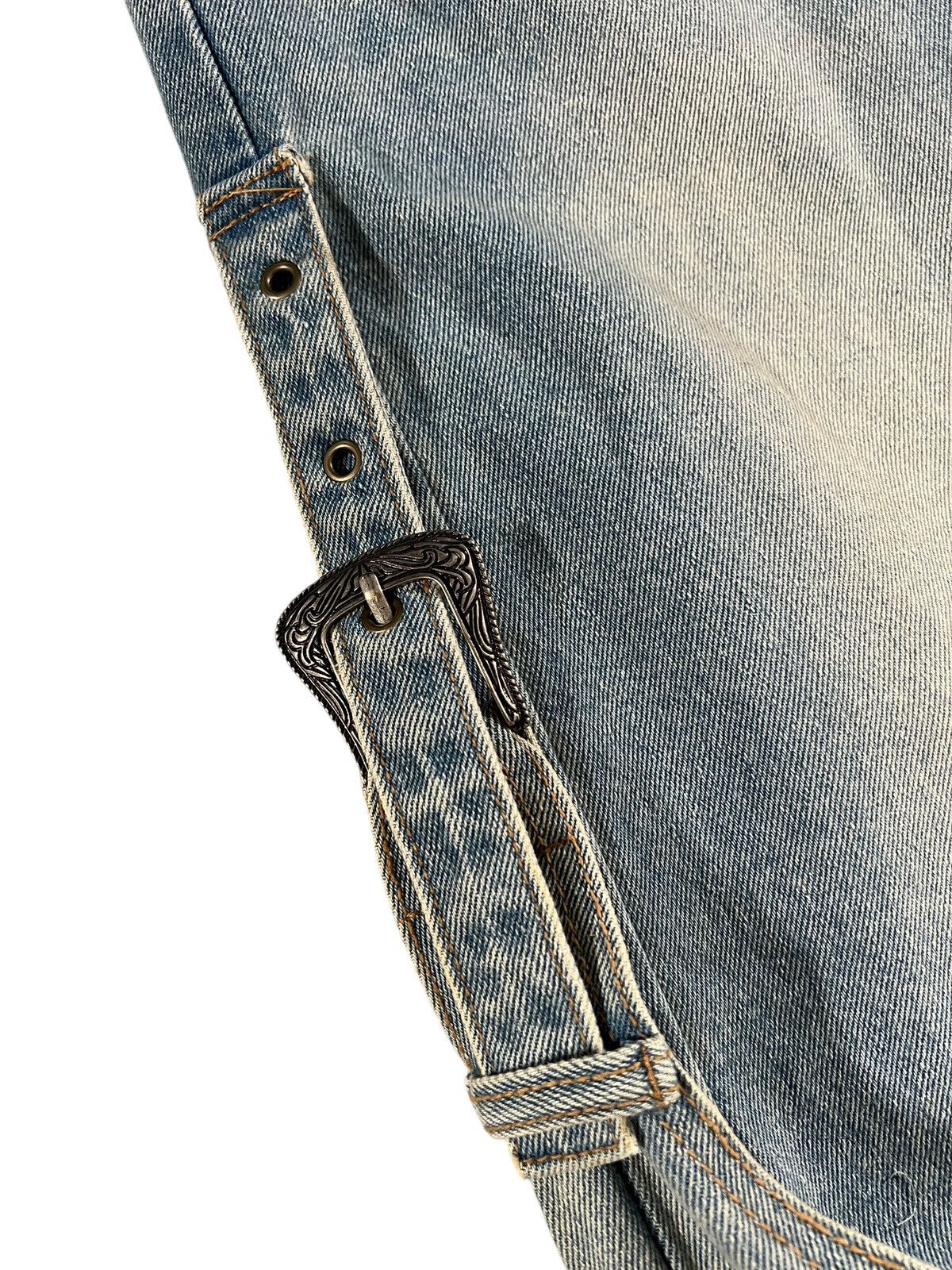Japanese Brand Project Wave 🇰🇷 Detachable Denim Size US 30 / EU 46 - 9 Thumbnail