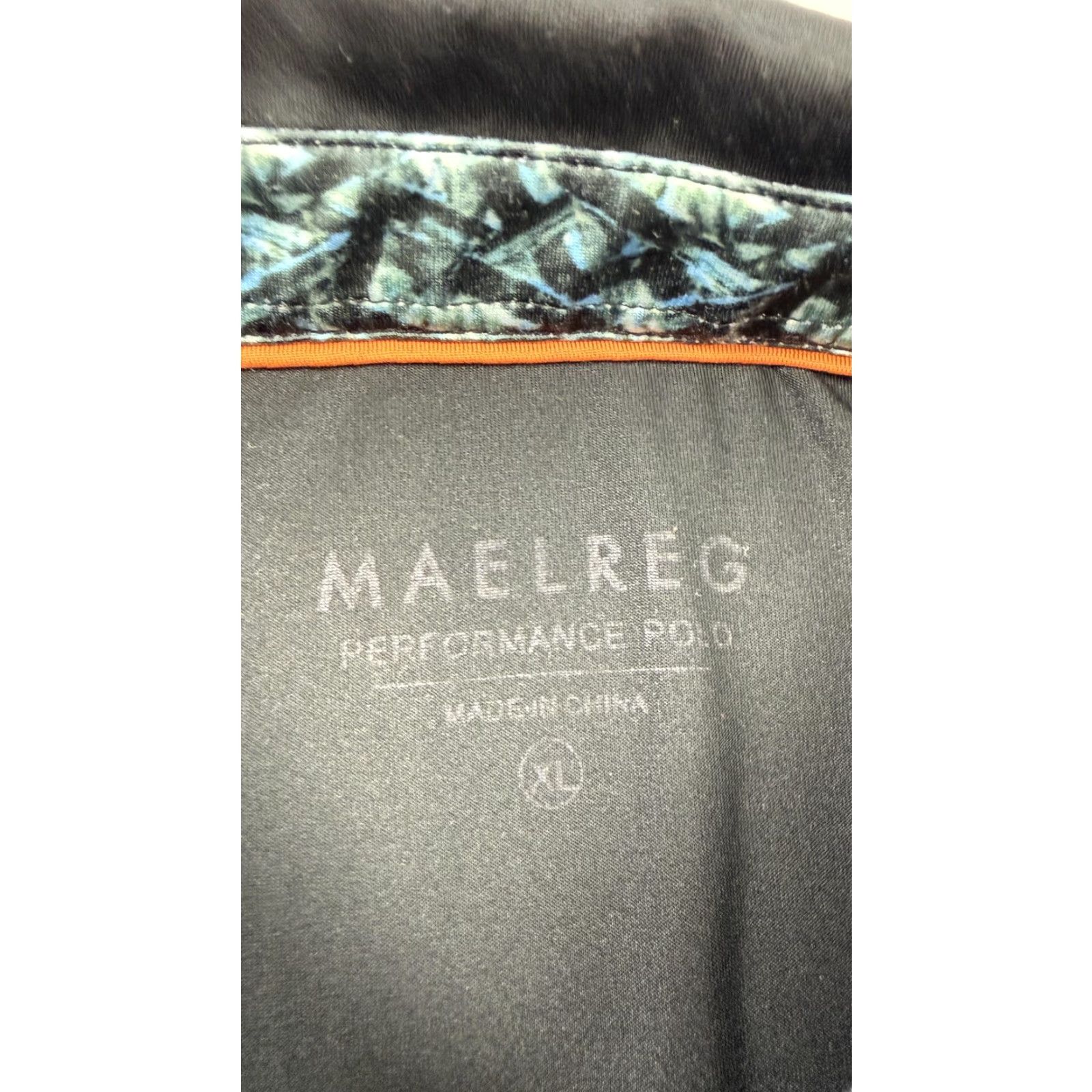 Vintage Maelreg Performance Polo Shirt Mens XL Black Stretch Tagless Golf Top Athletic Shirt Size US XL / EU 56 / 4 - 4 Thumbnail